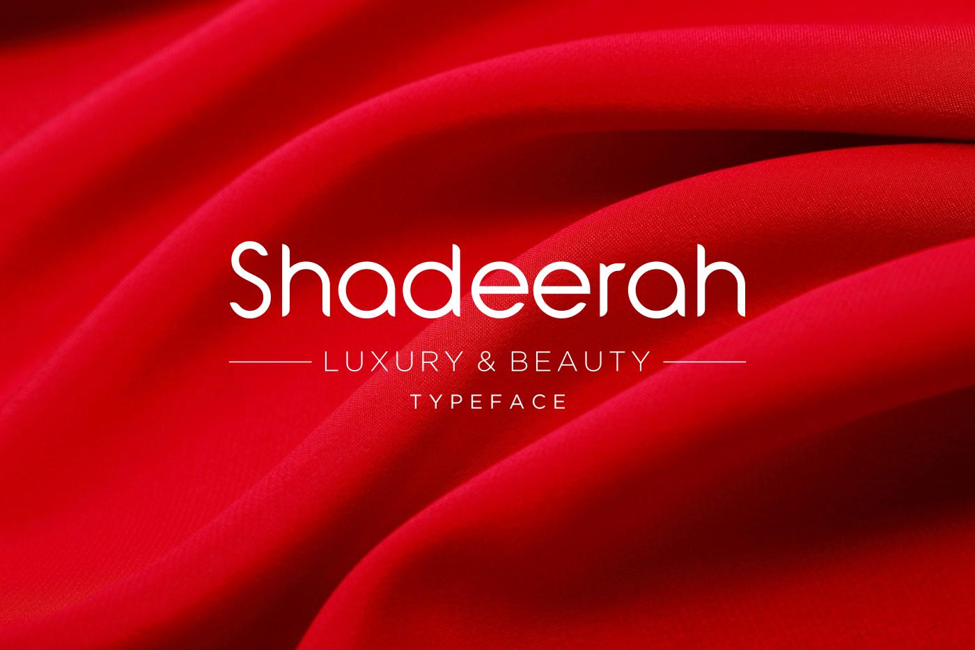 Shadeerah Font