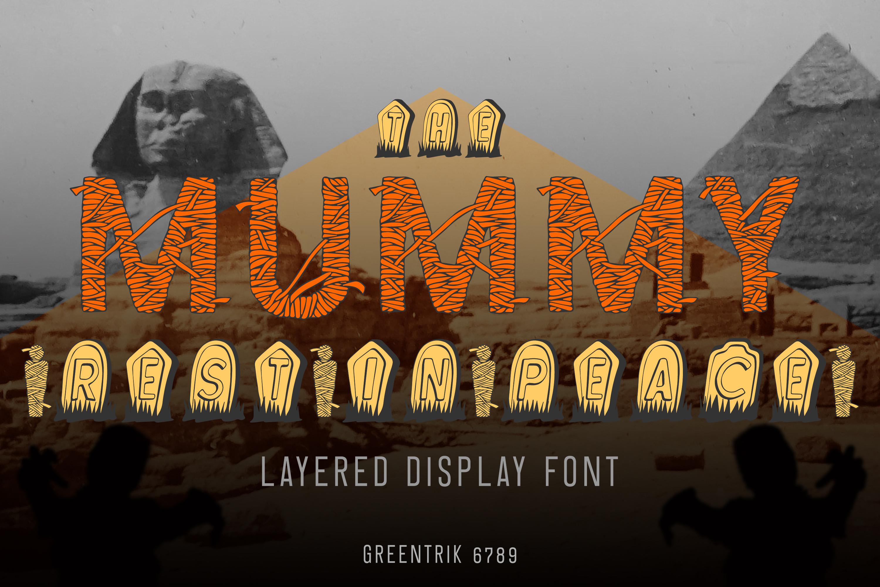 The Mummy Font