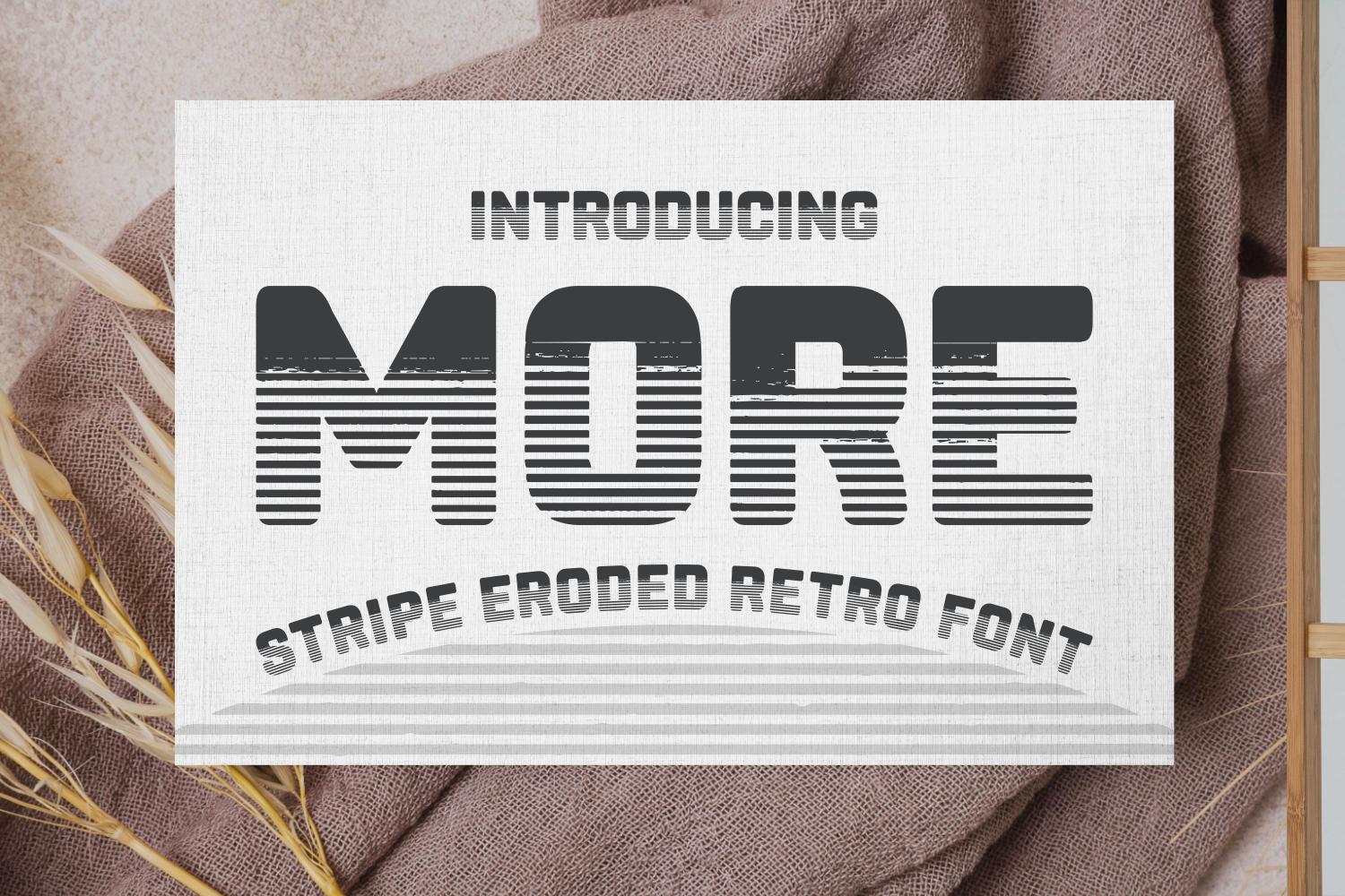 More Font