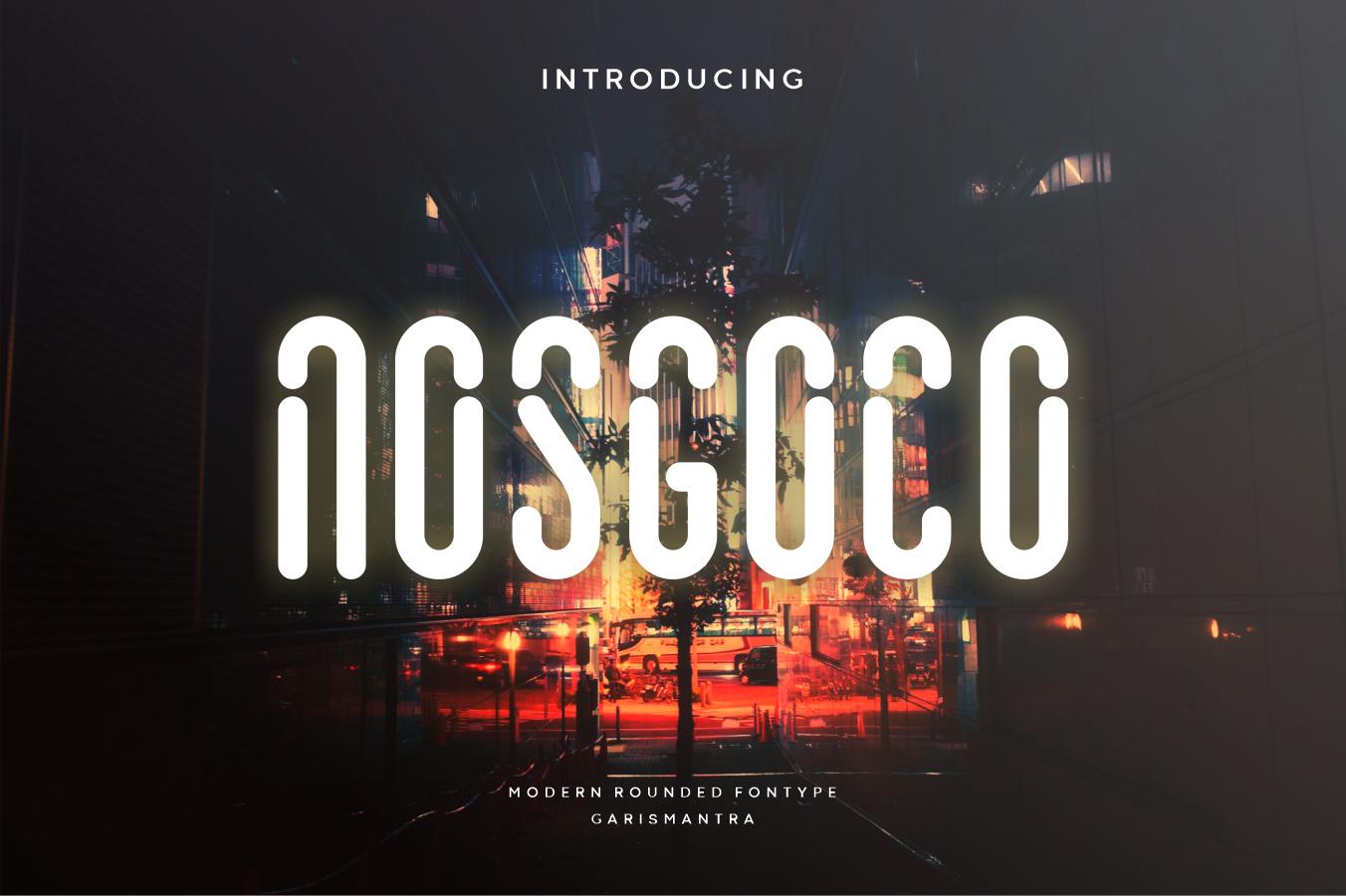 Nosgoco Font