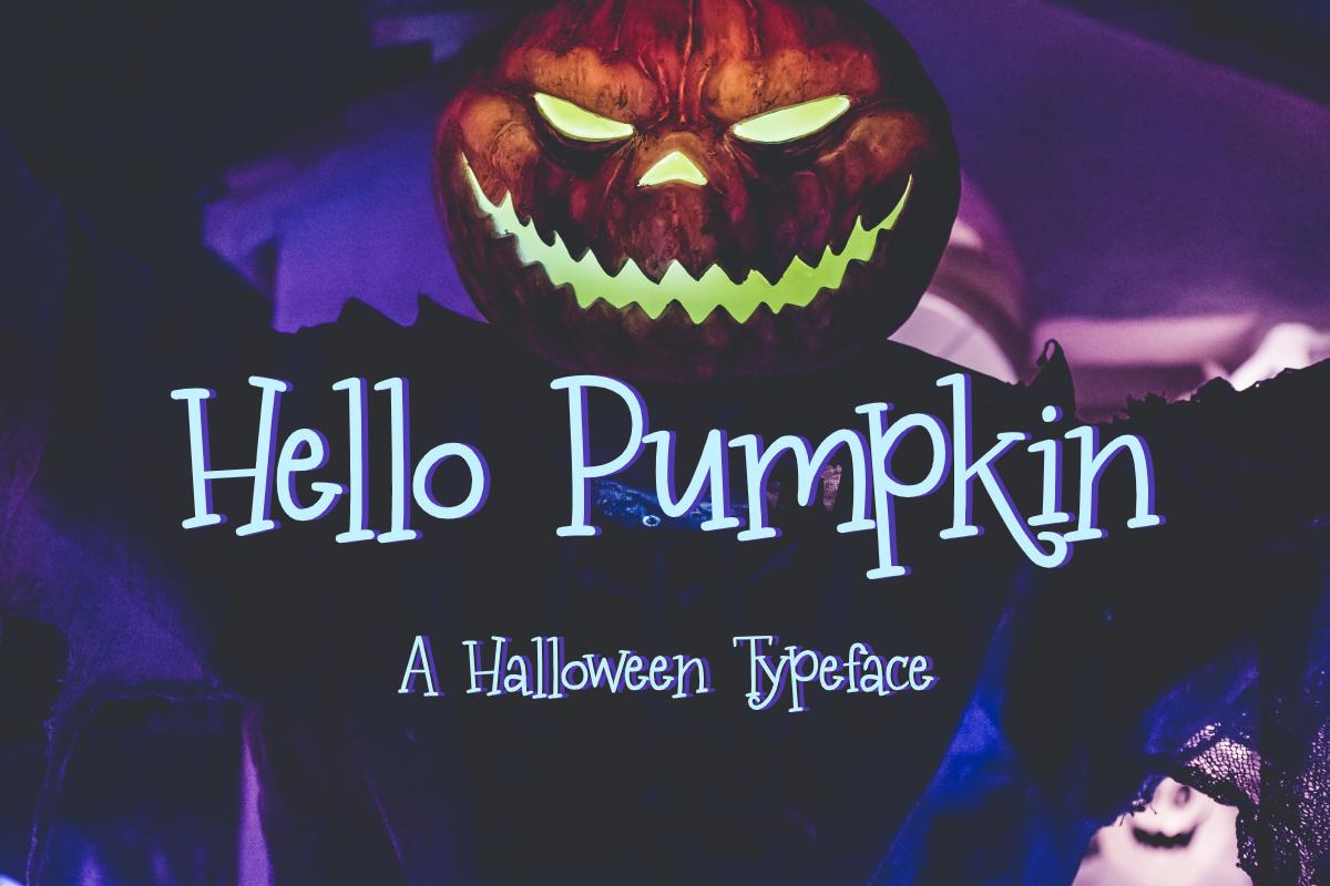 Hello Pumpkin Font