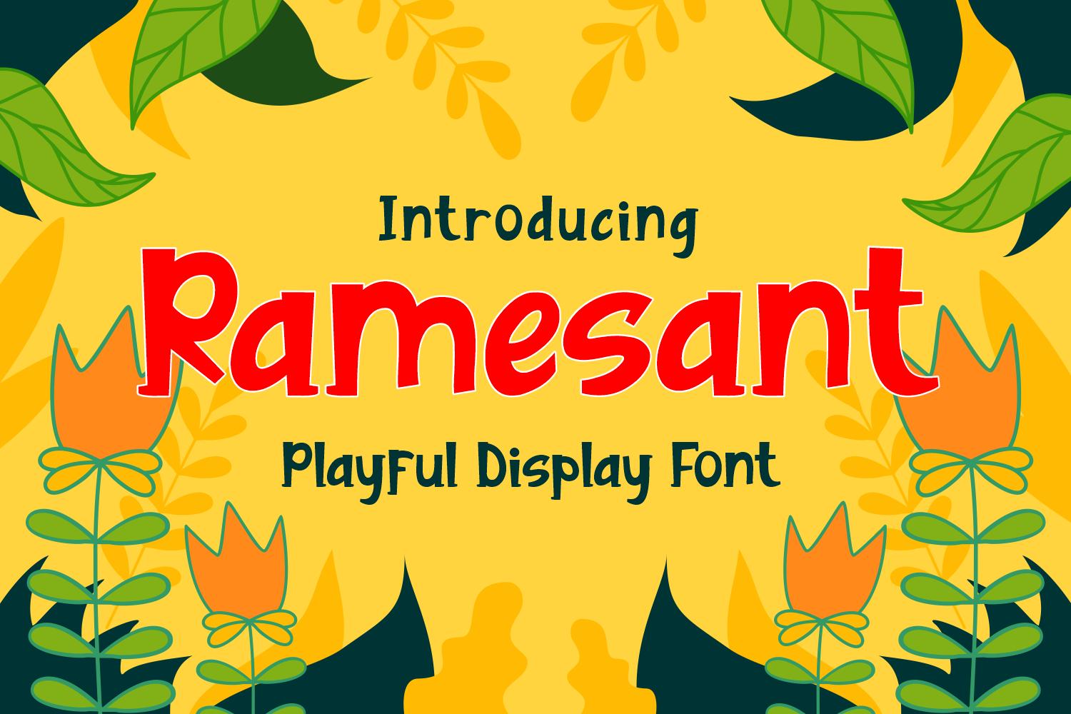 Ramesant Font