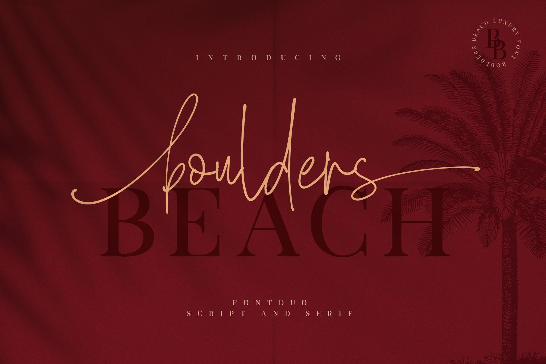 Boulders Beach Duo Font