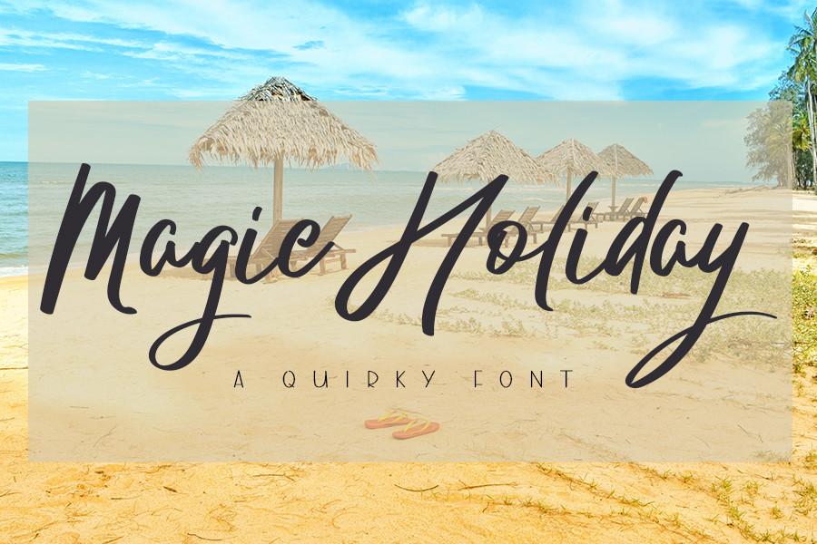 Magic Holiday Font