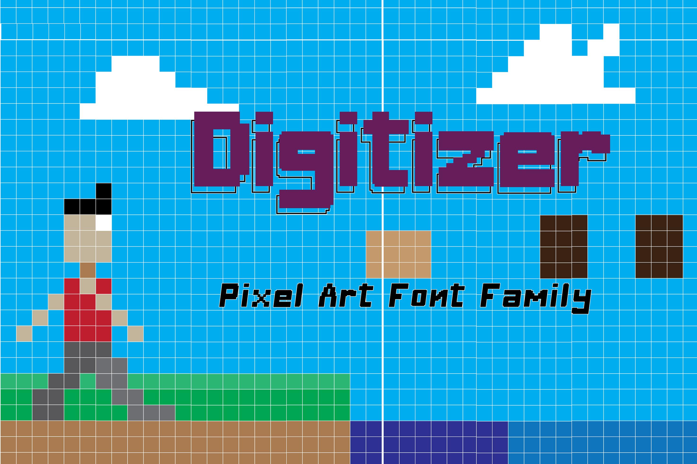 Digitizer Family Font