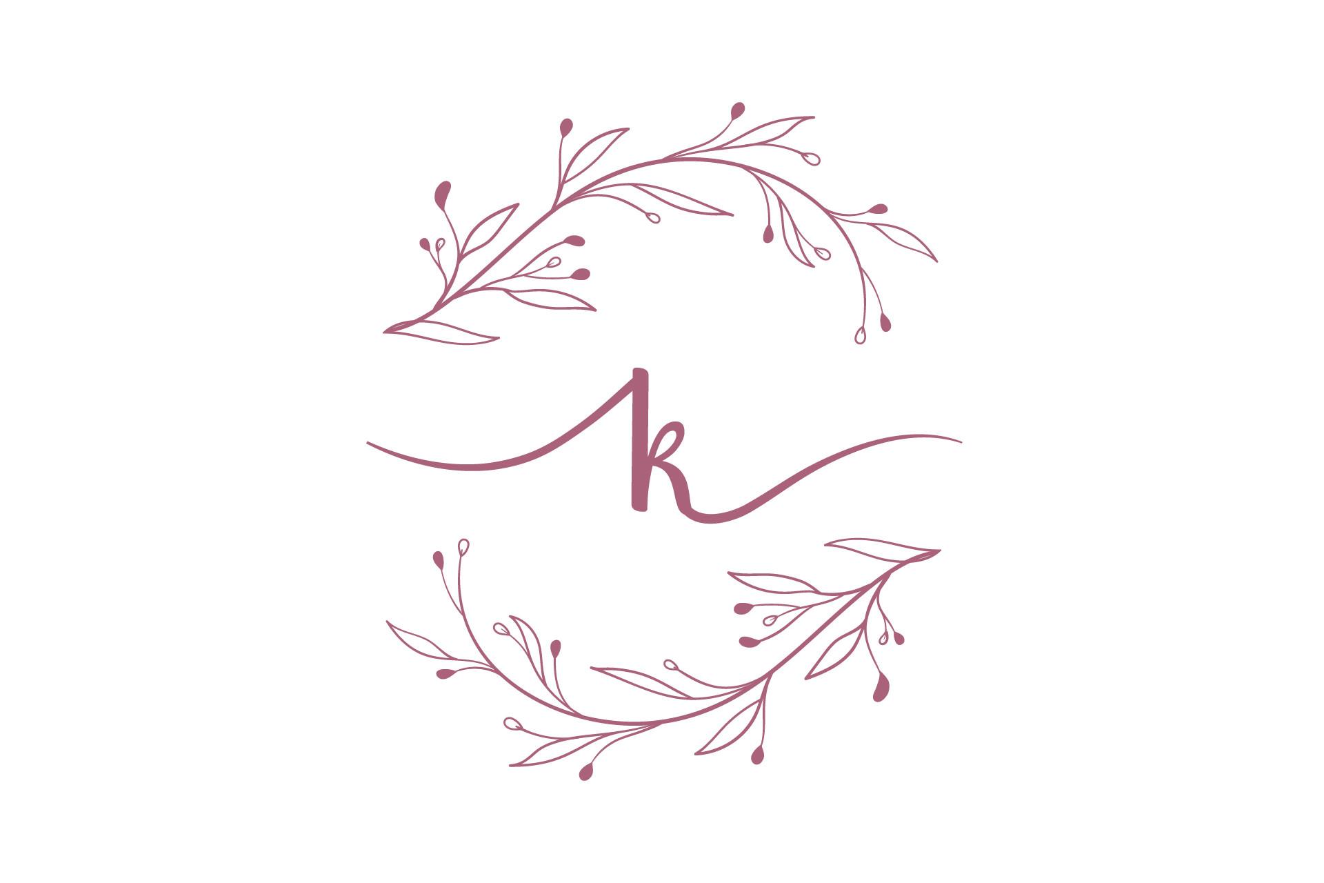 Monogram Letter Alphabet Decorative