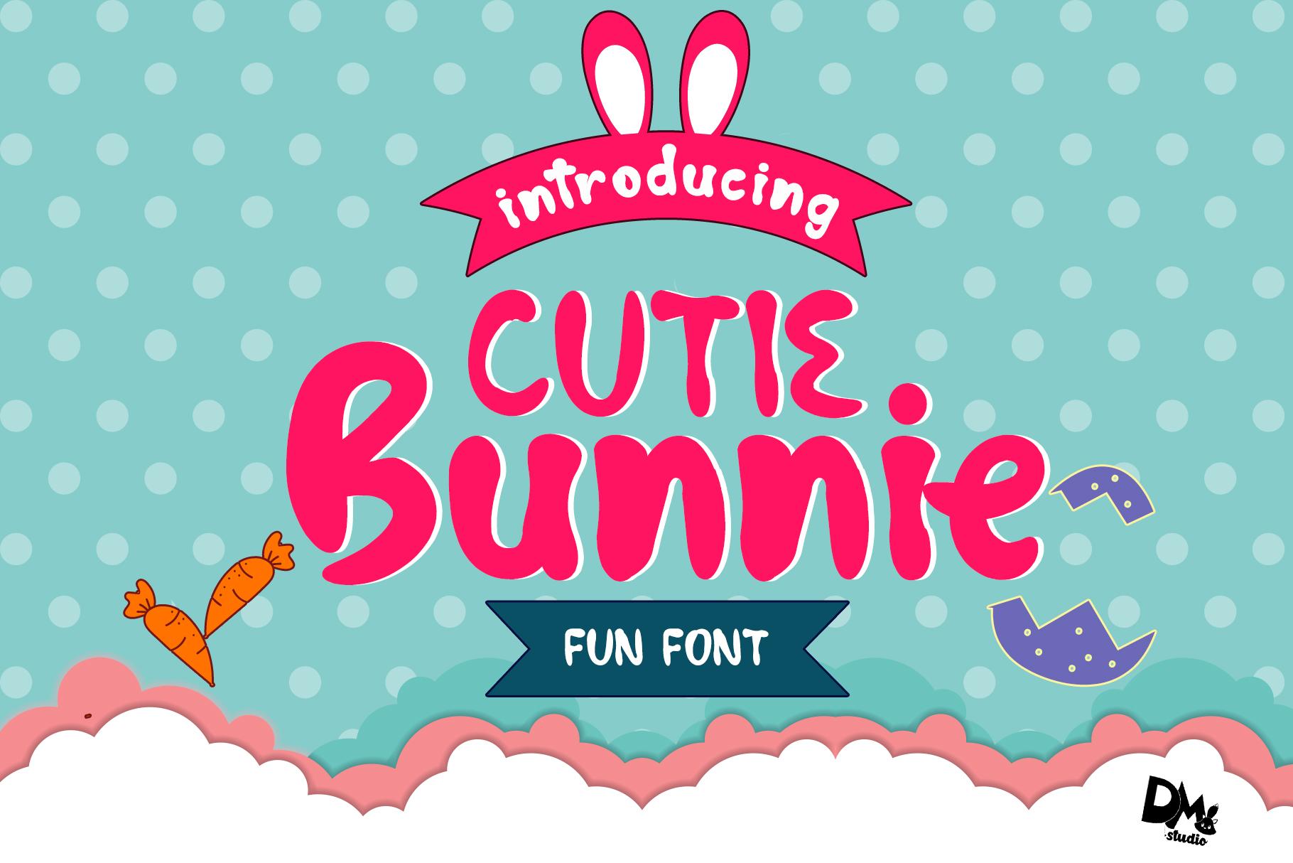 Cutie Bunnie Font