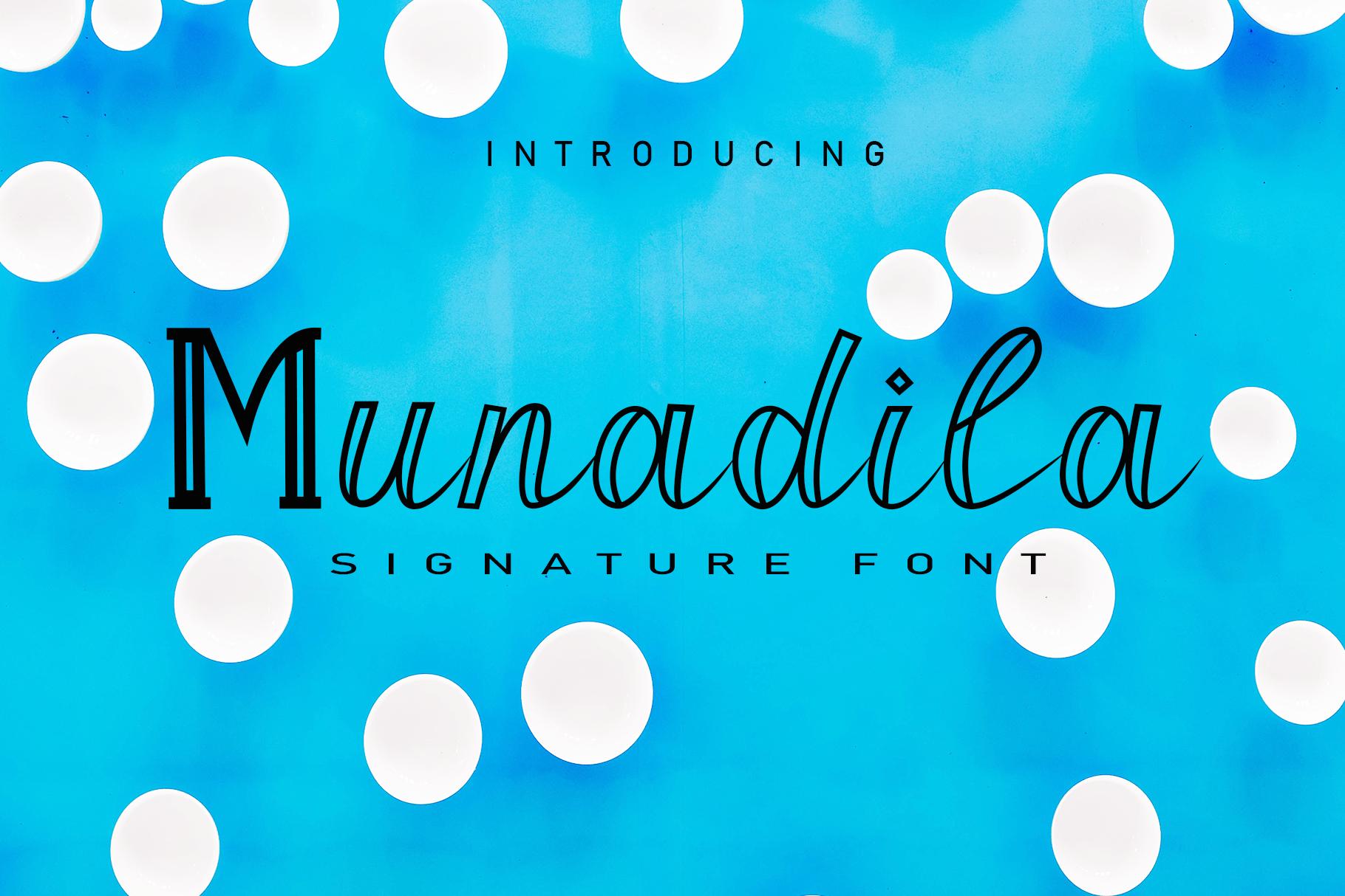 Munadila Font