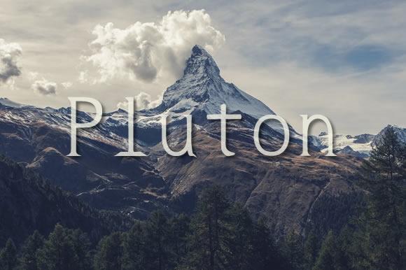 Pluton Font