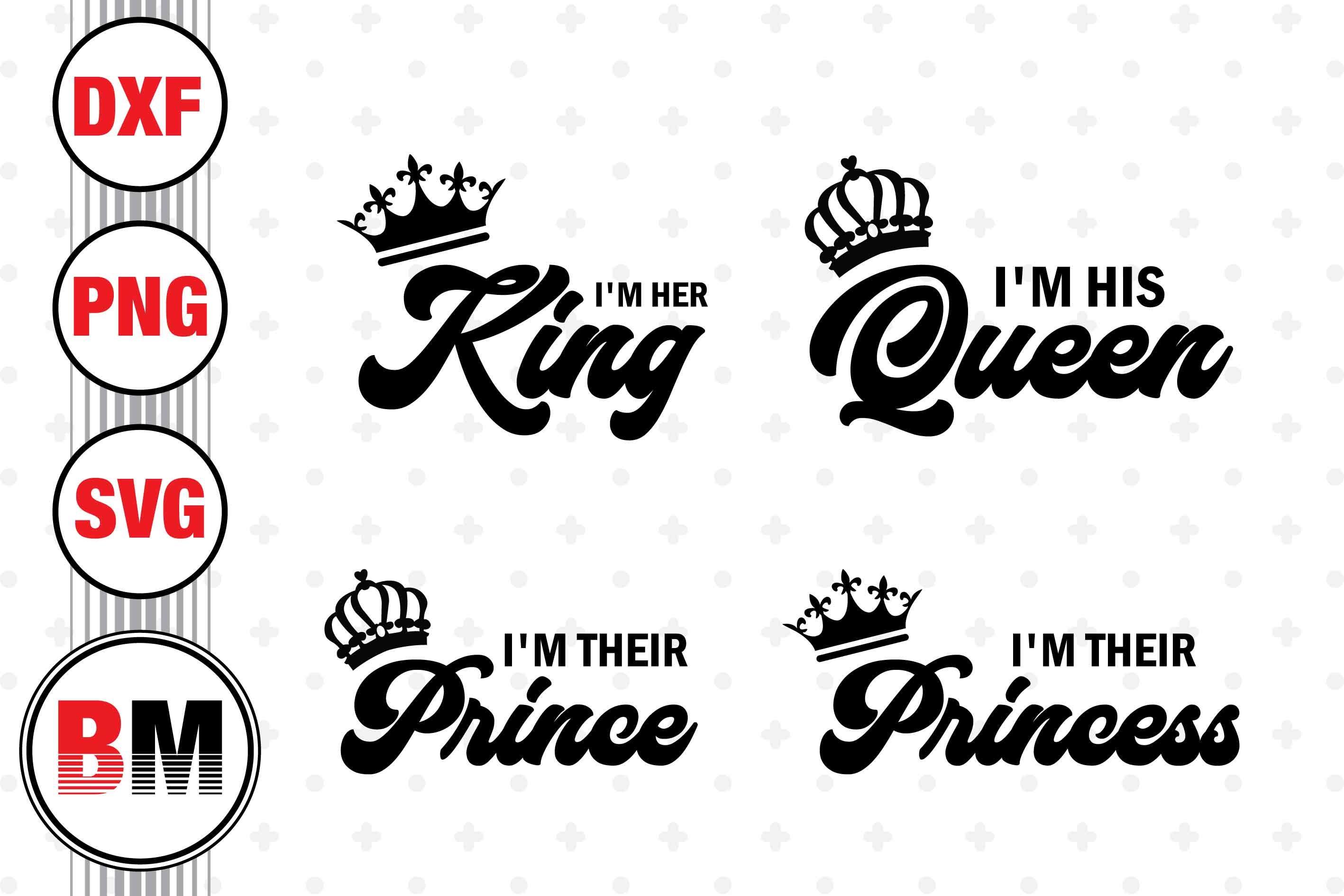 King, Queen, Prince, Princess