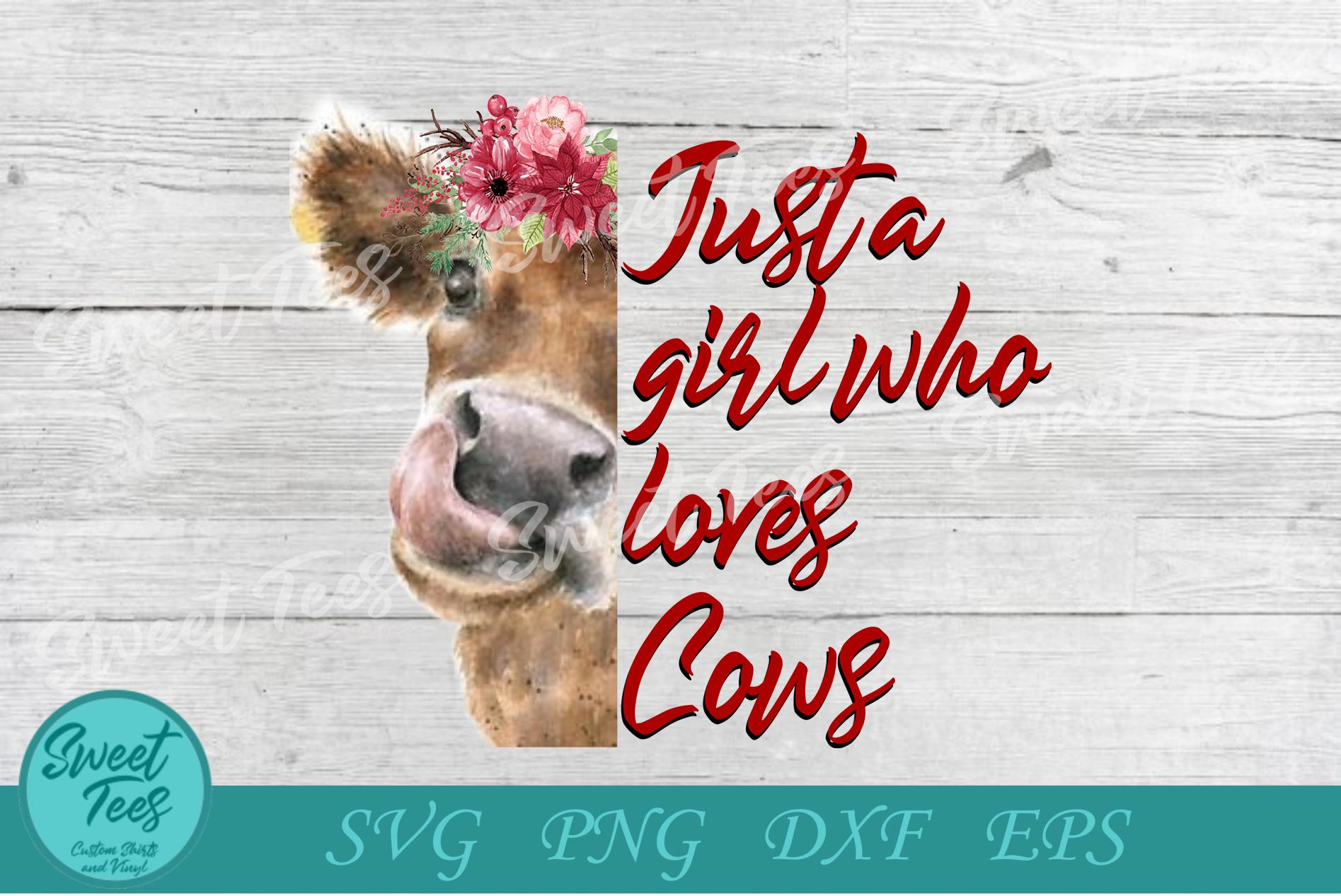 Just a Girl Who Loves Cows