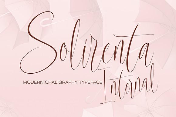 Solirenta Internal Font