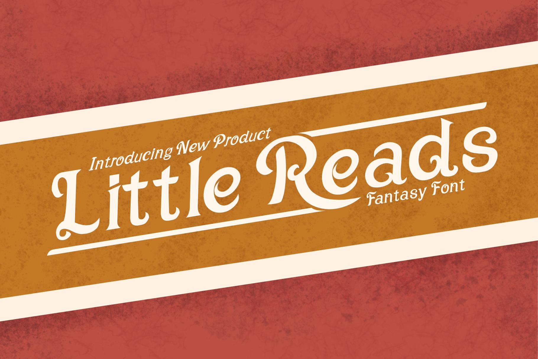Little Reads Font