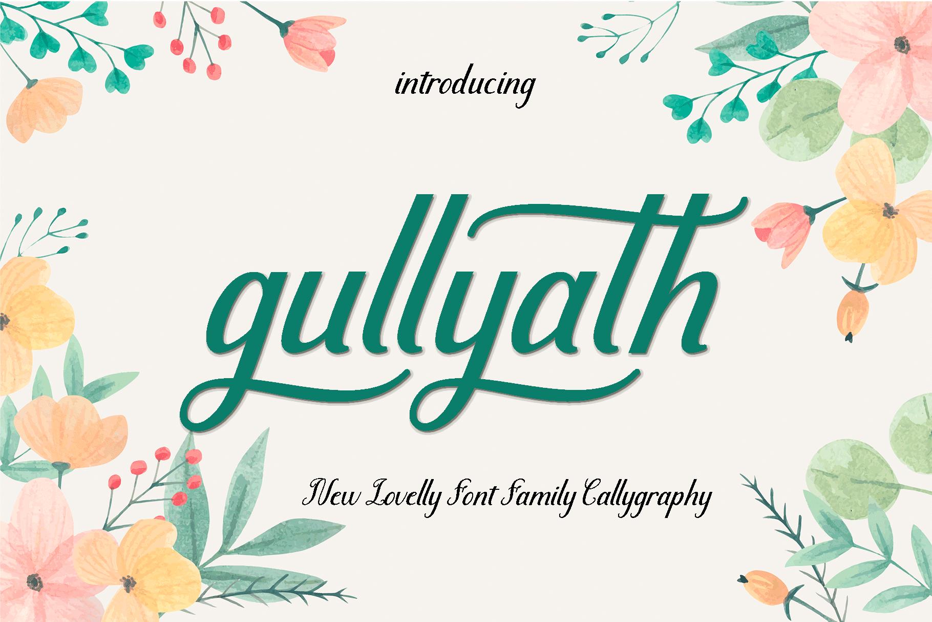 Gullyath Font