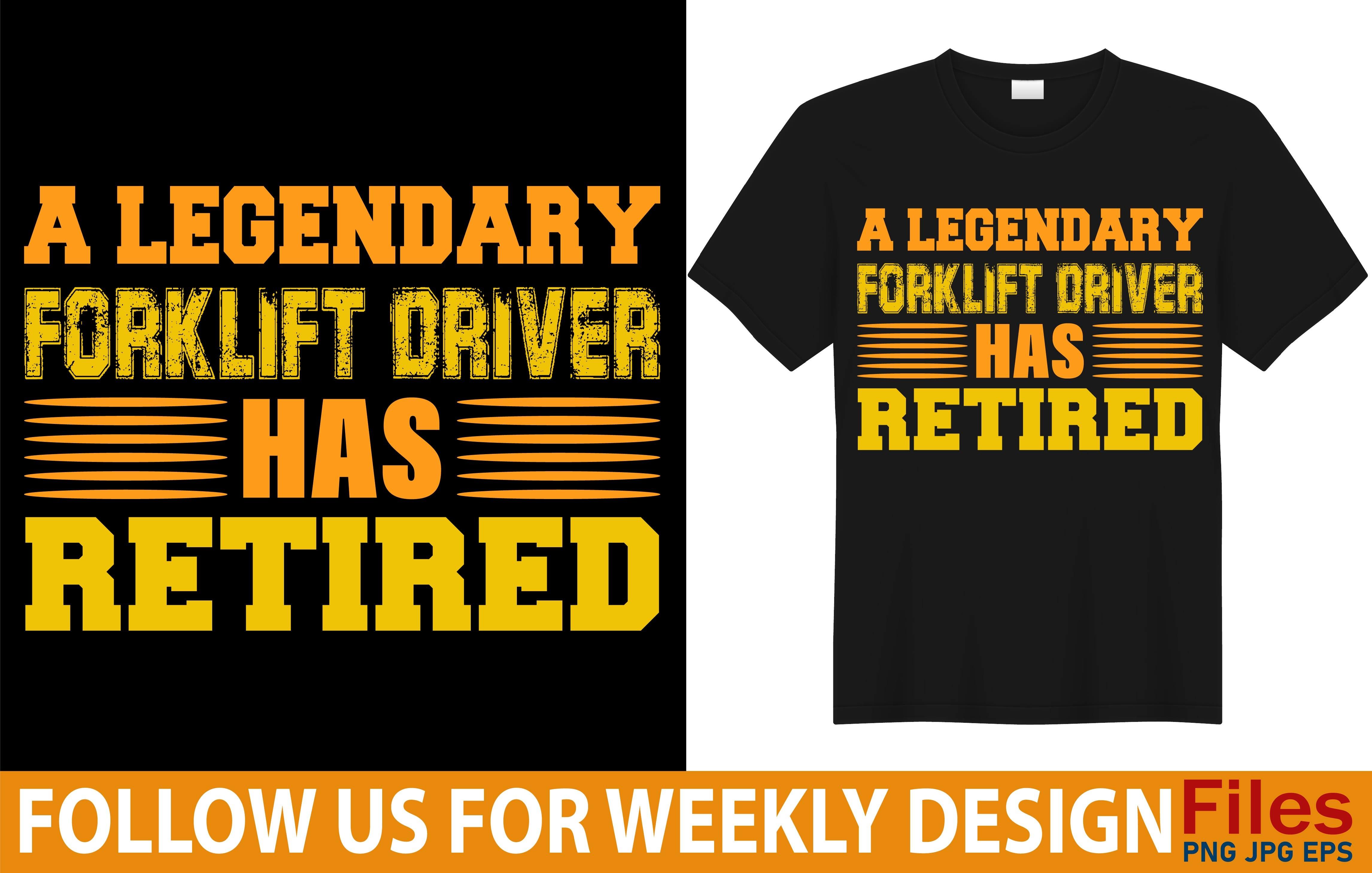 Forklift Driver Retired