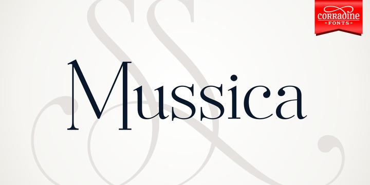 Mussica Family Font
