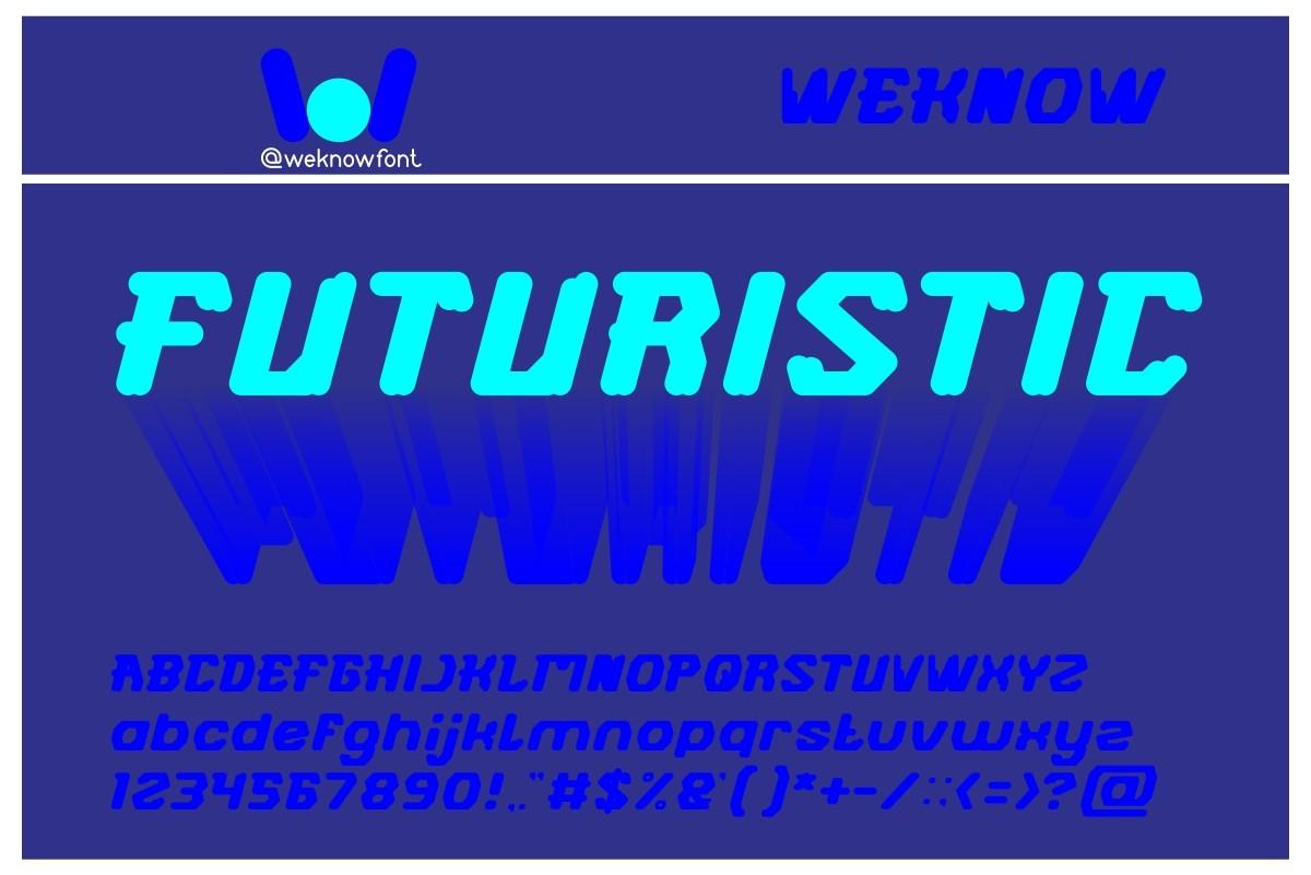 Futuristic Font
