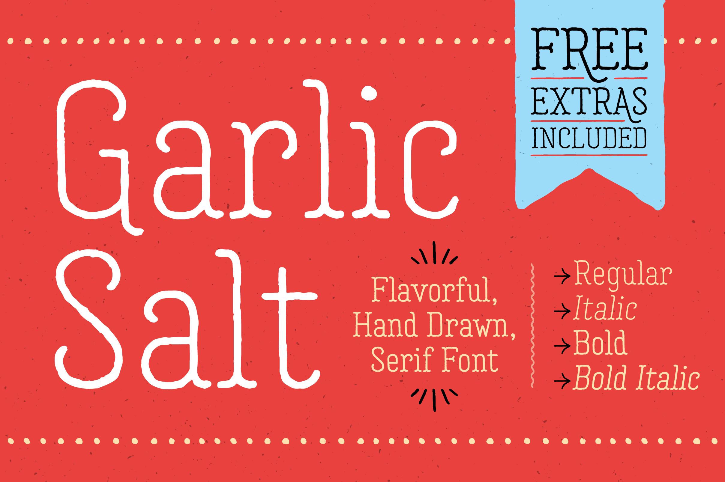 Garlic Salt Font