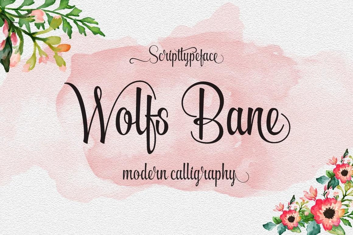 Wolfs Bane Font