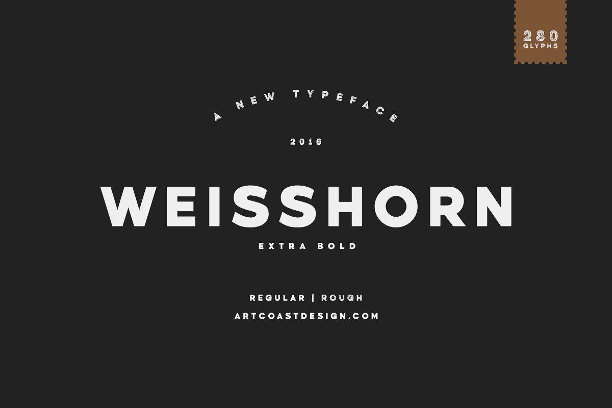 Weisshorn Font