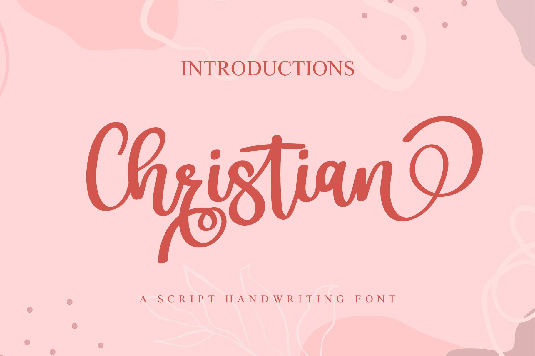 Christian Font