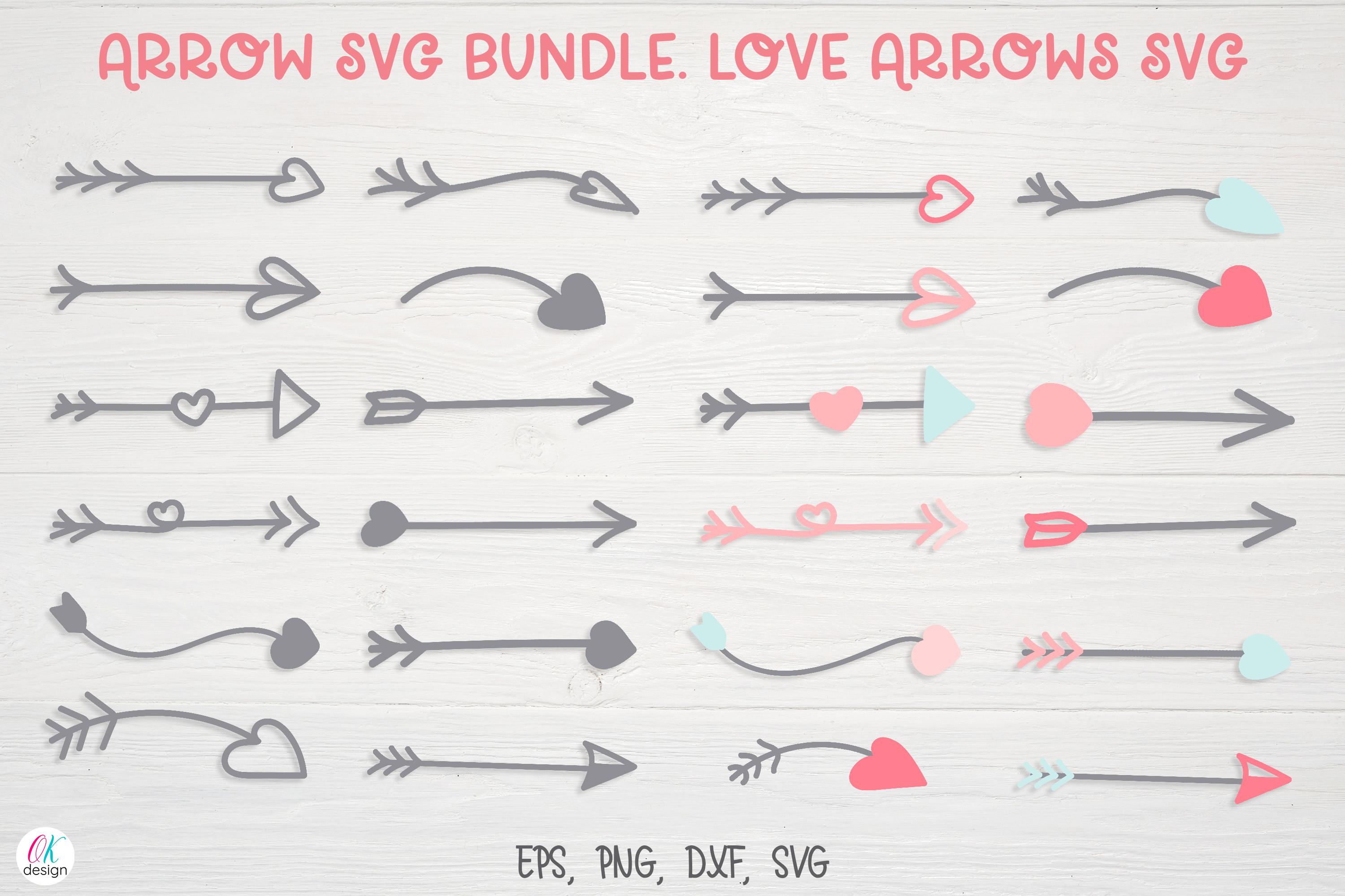 Arrow Svg Bundle. Love Arrows SVG.