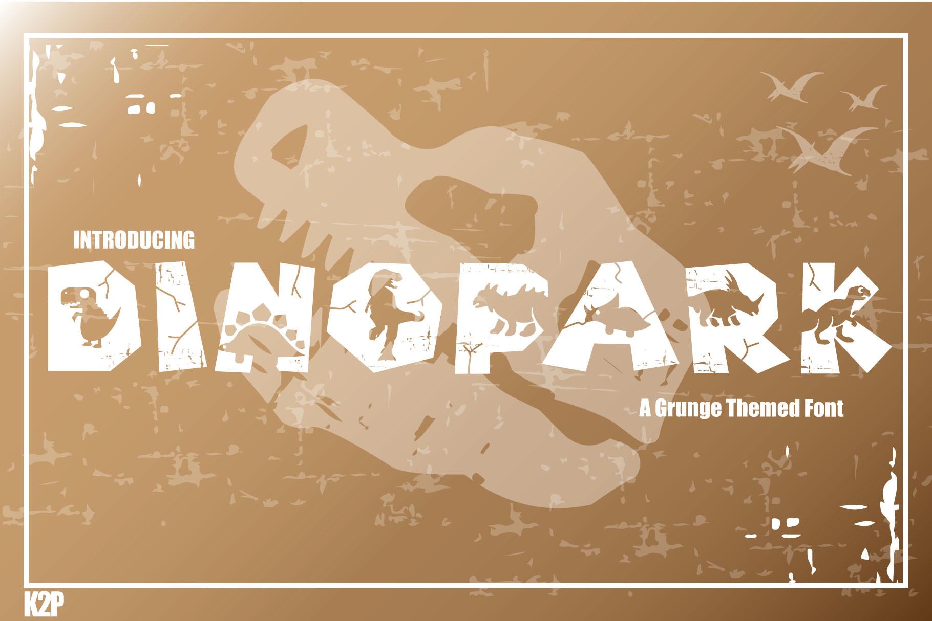 Dinopark Font