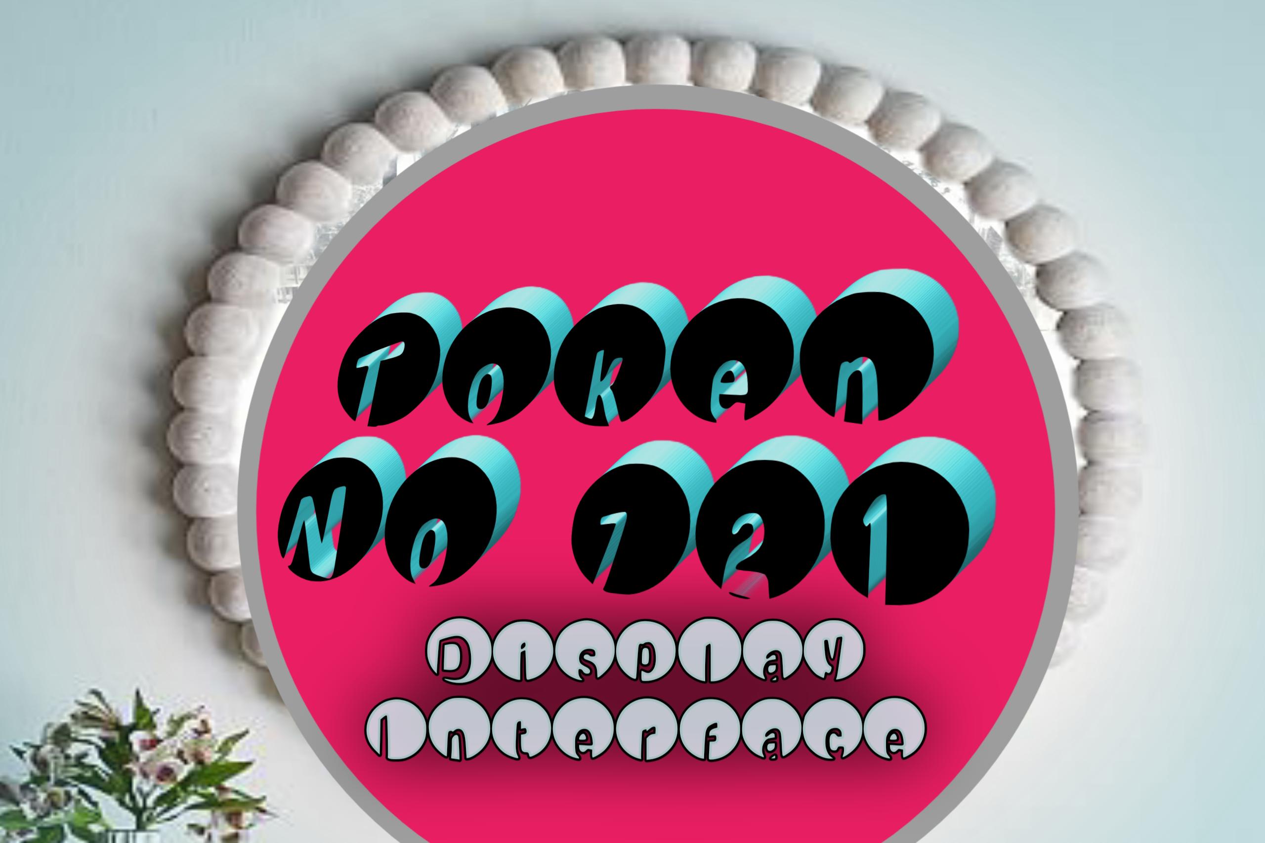 Token No 721 Font