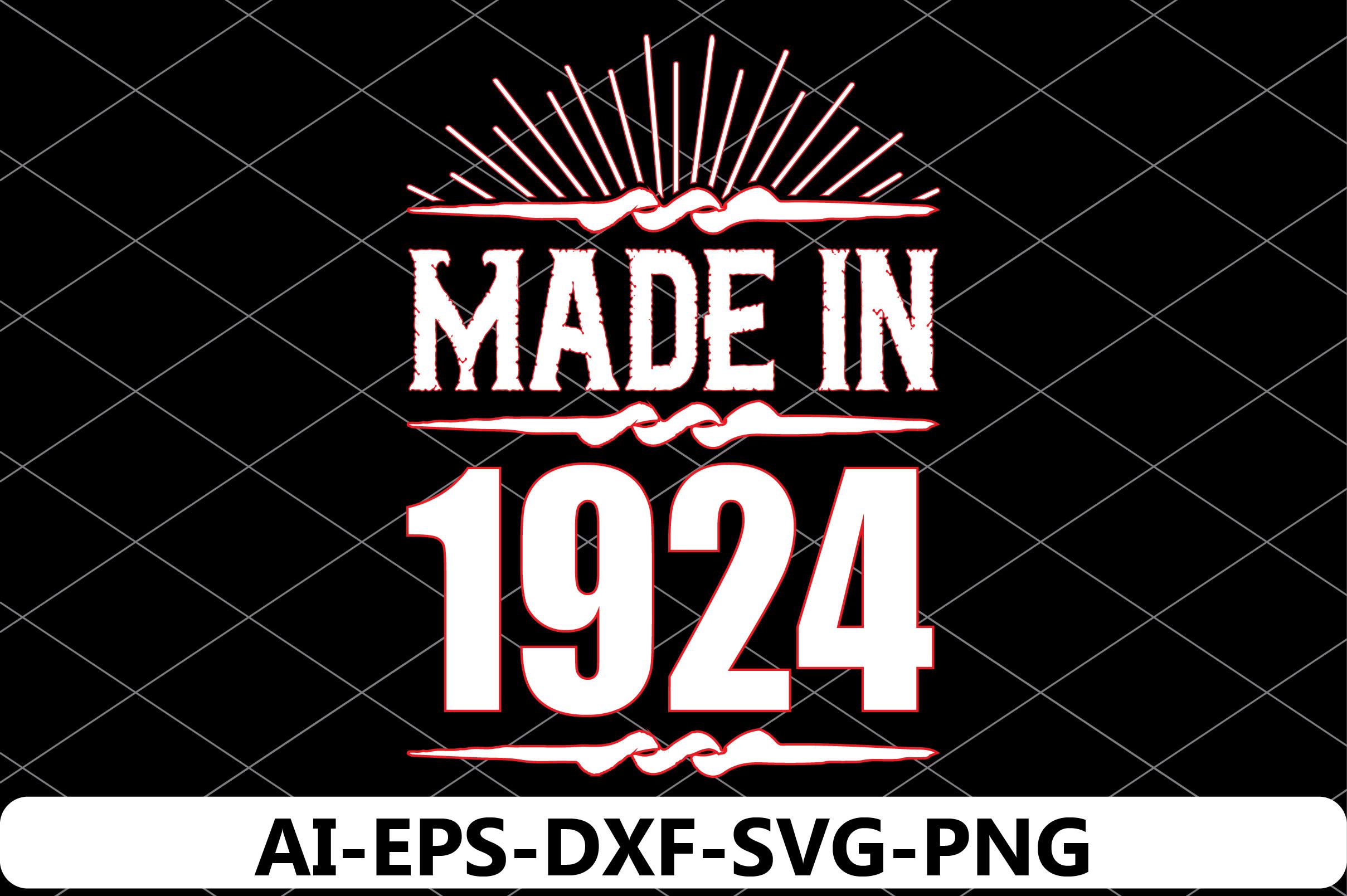 Made in 1924