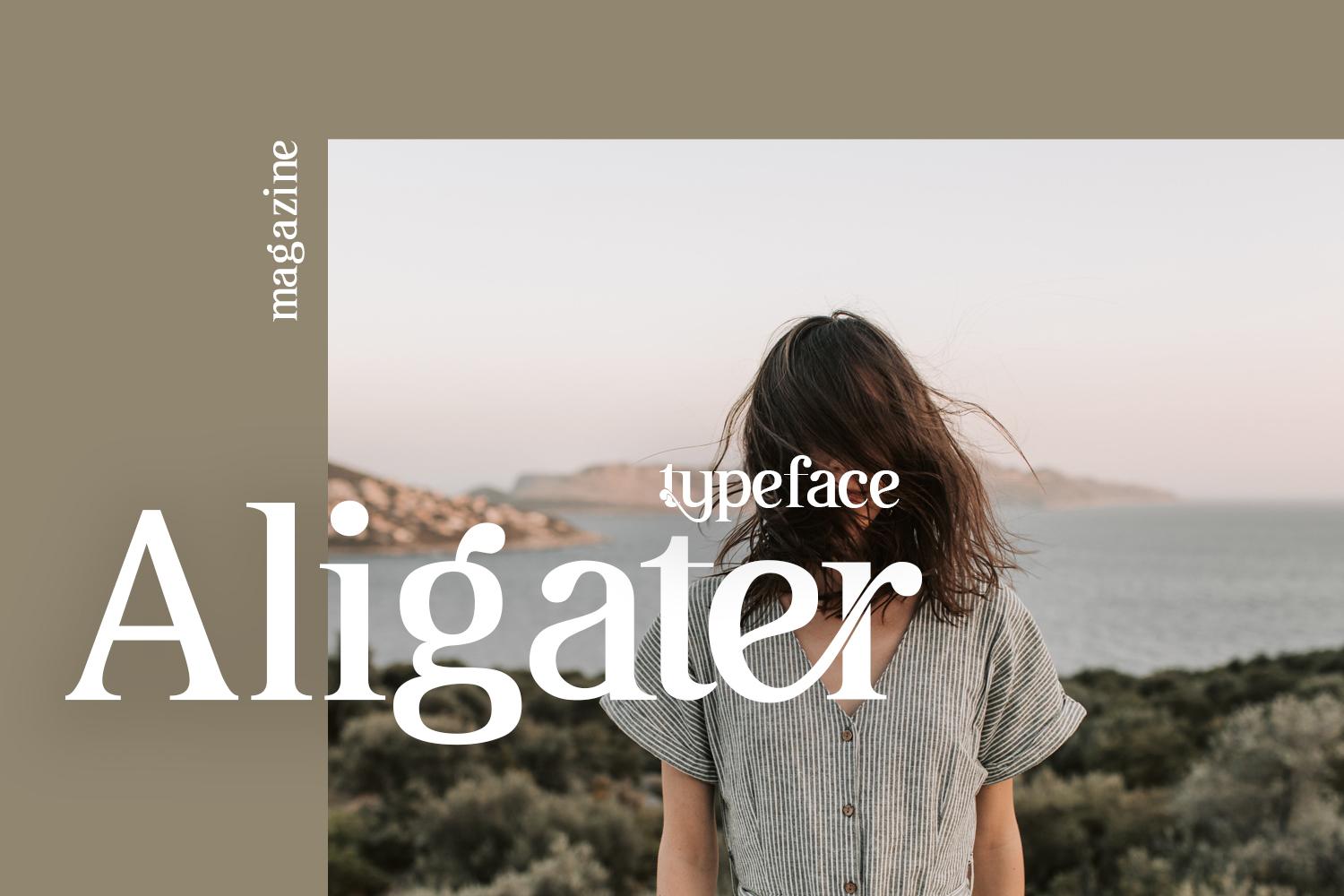 Aligater Font