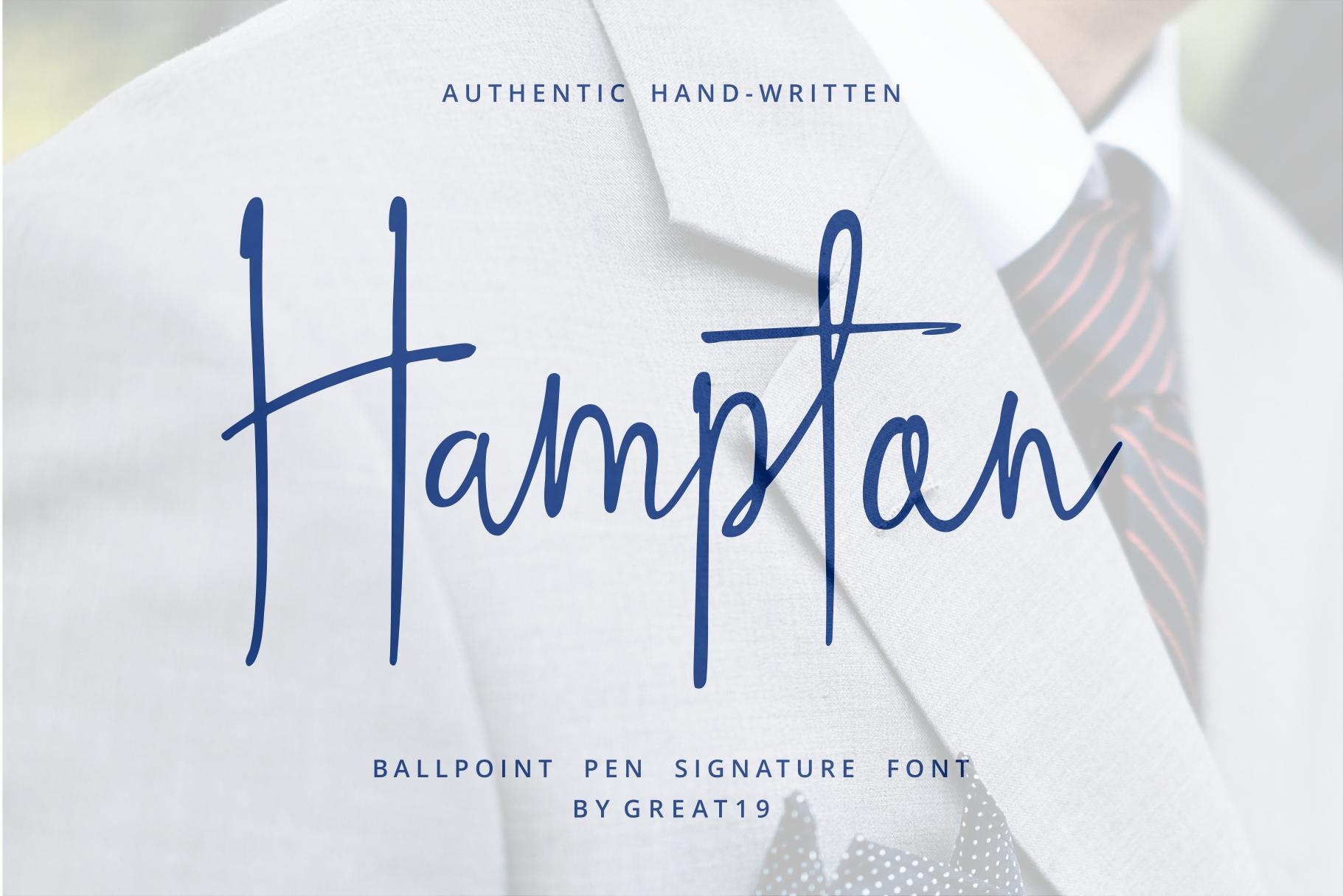 Hampton Font