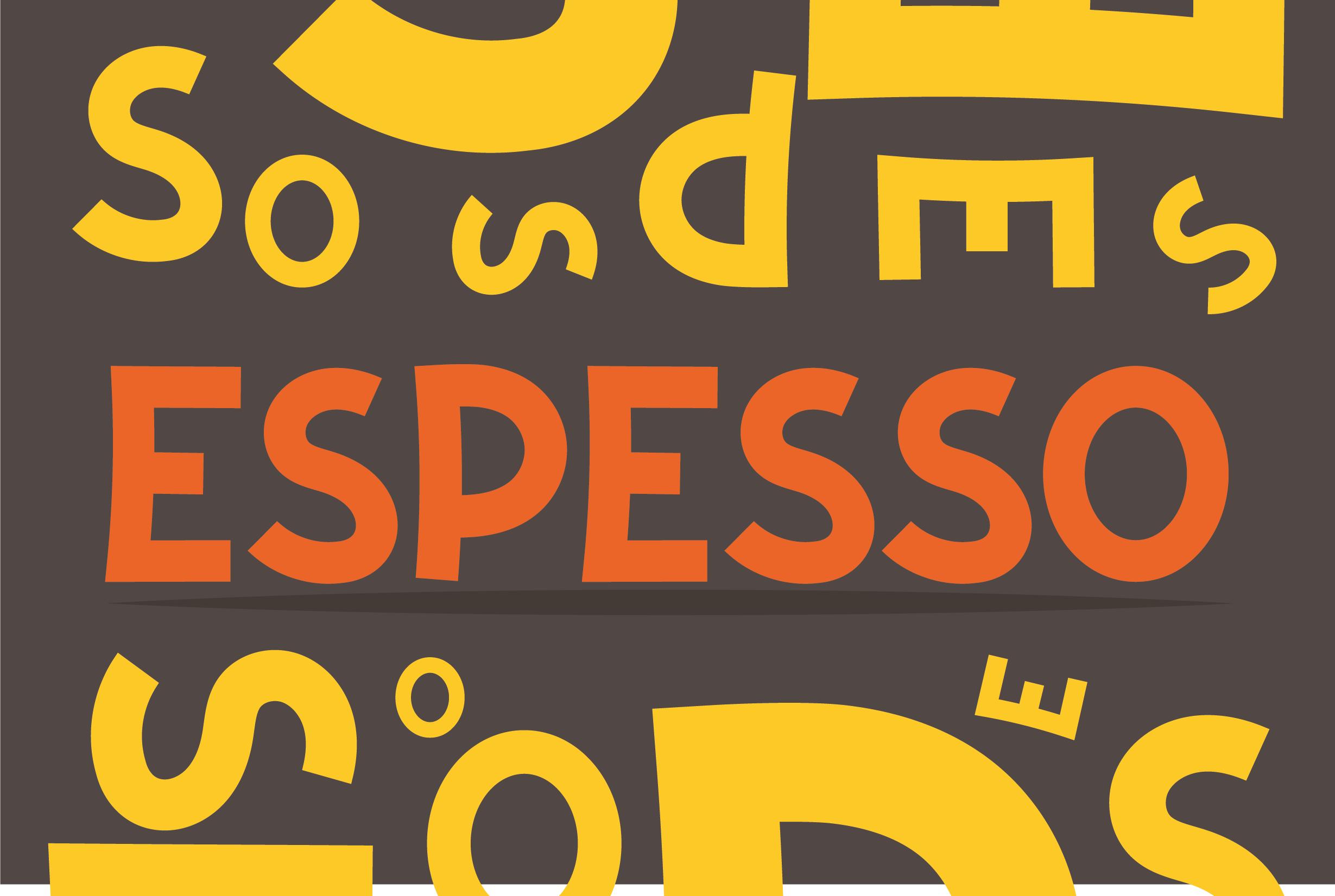 Espesso Font