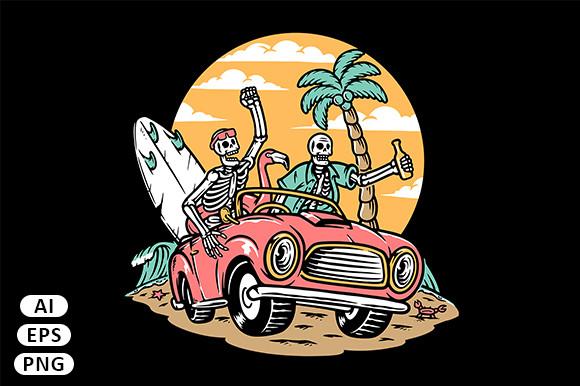 Skull Trip to the Beach