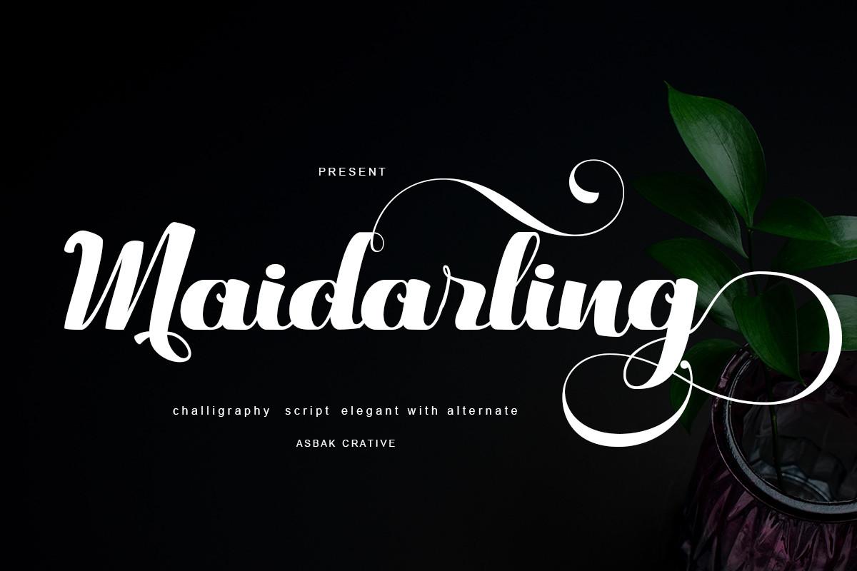 Maidarling Font