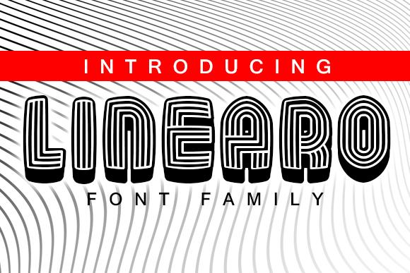 Linearo Font