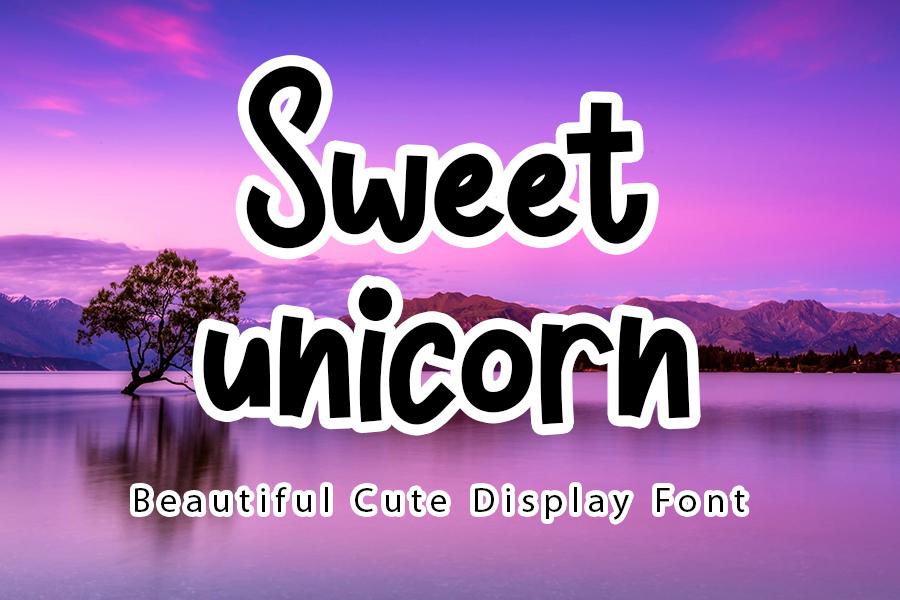 Sweet Unicorn Font