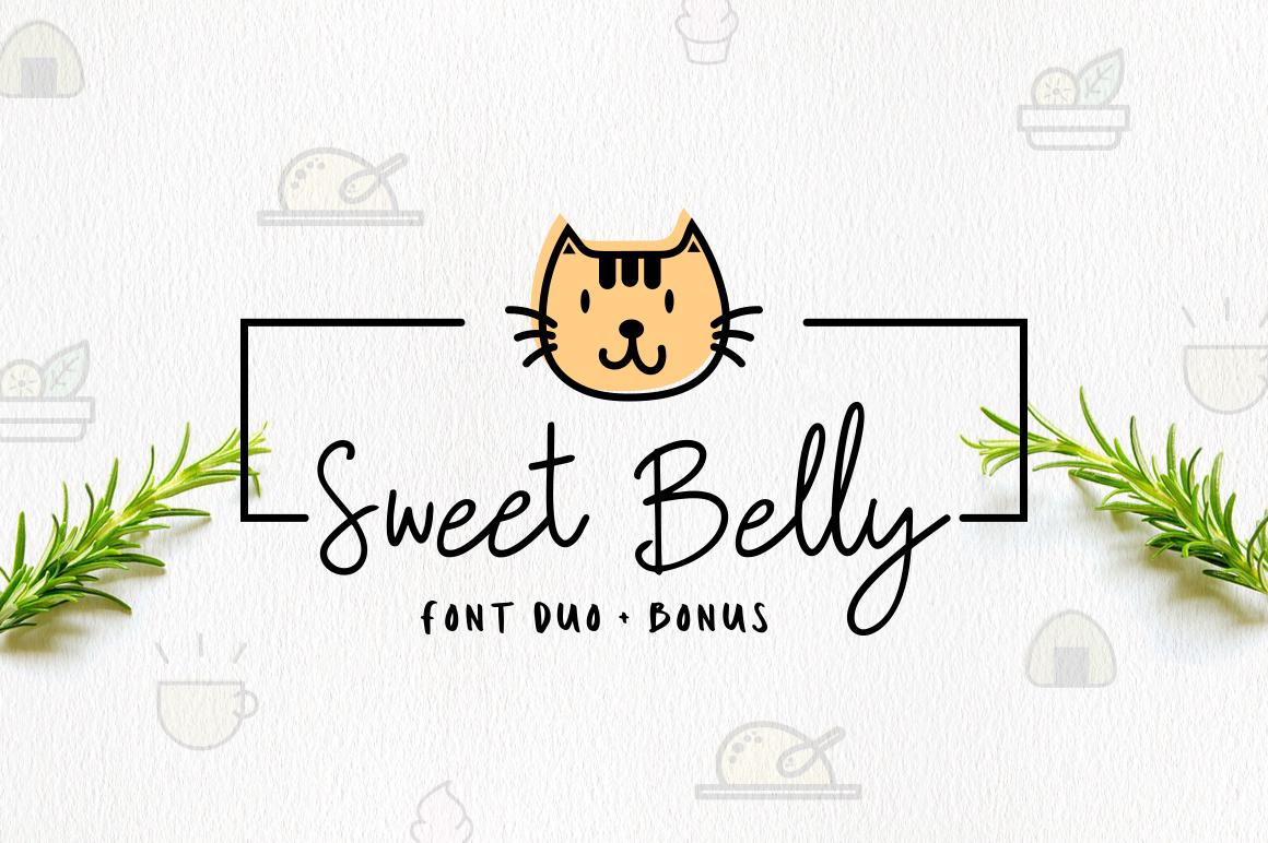 Sweet Belly Duo Font