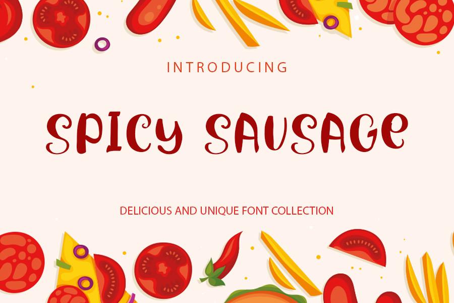 Spicy Sausage Font