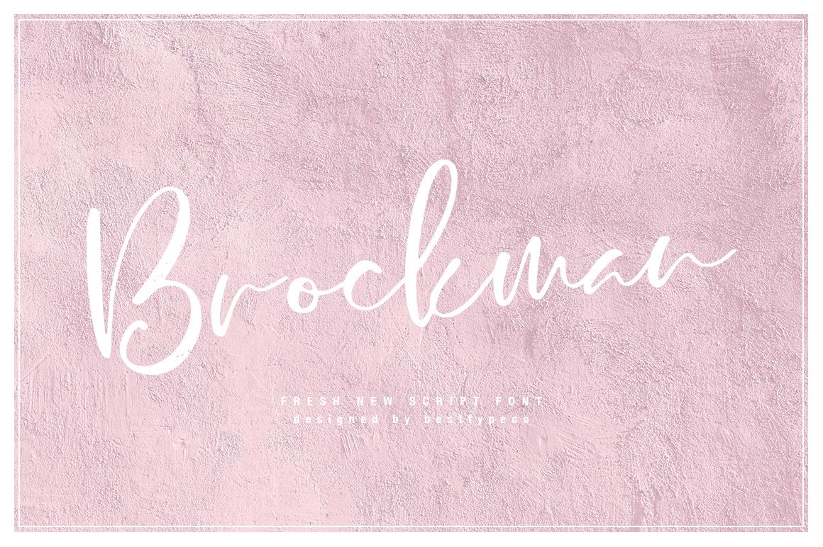 Brockman Font