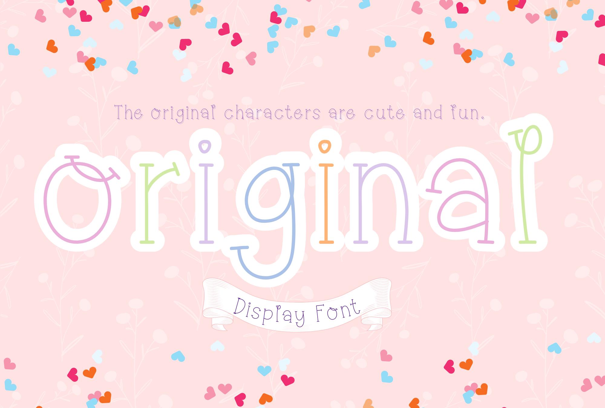 Original Font