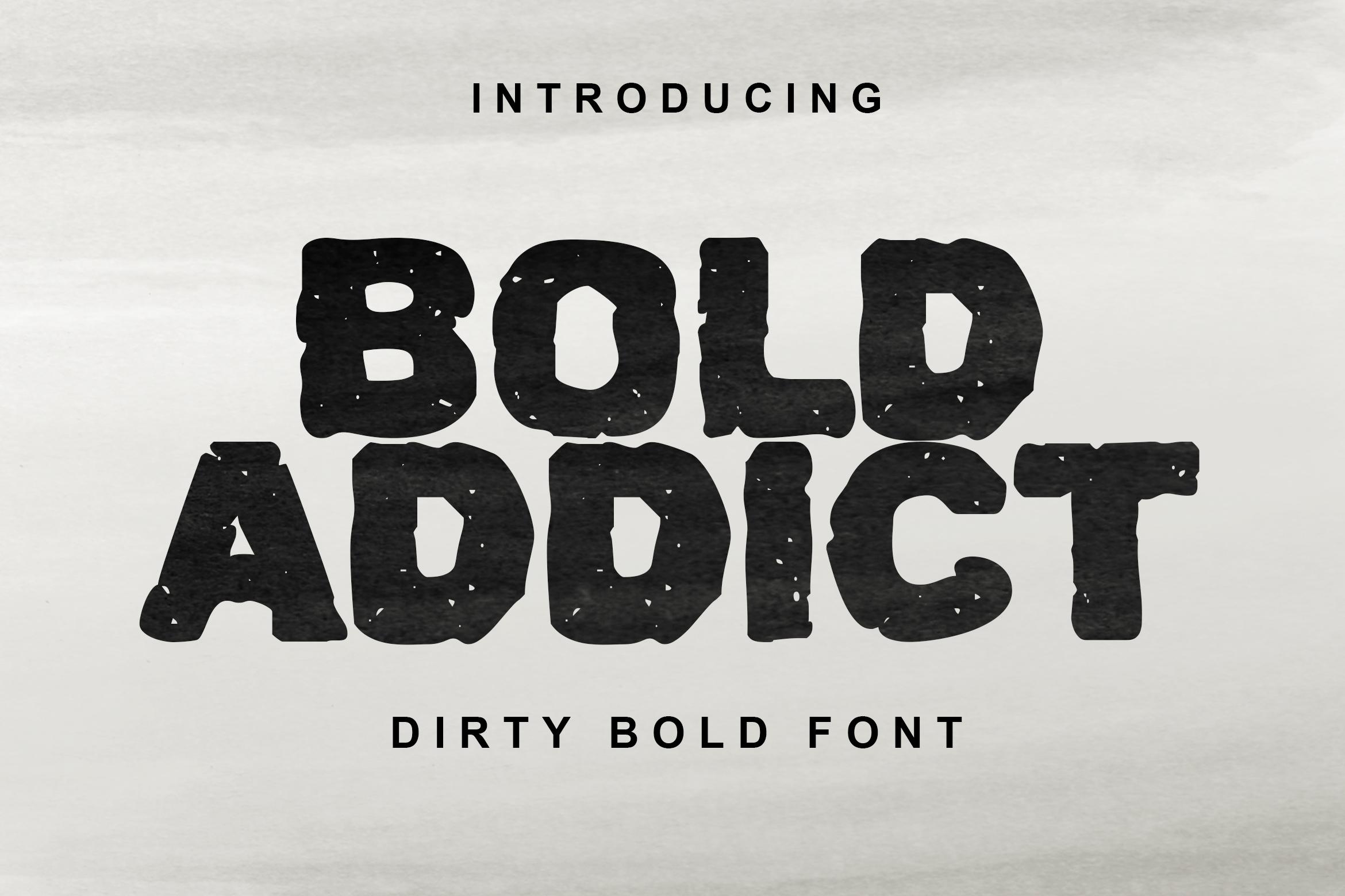 Bold Addict Font