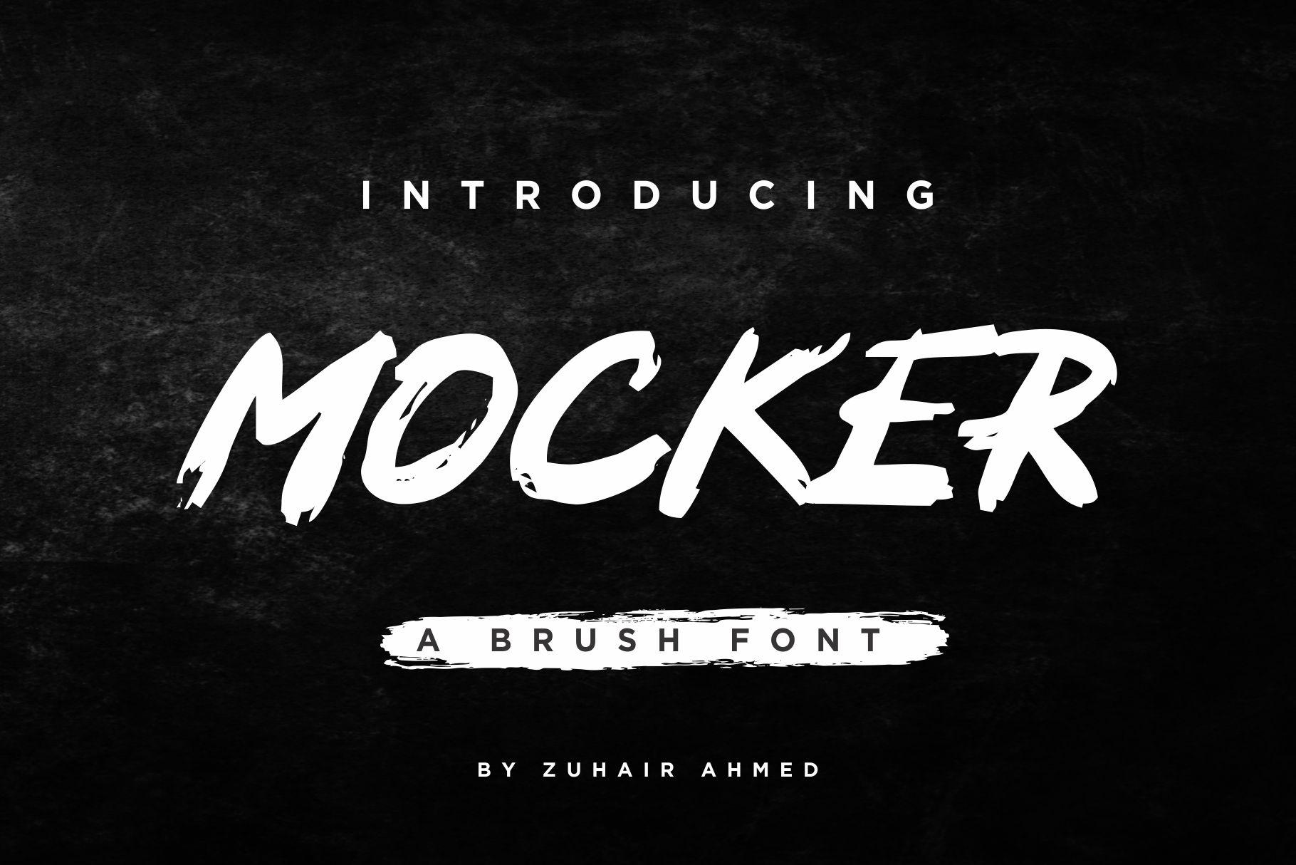 Mocker Font