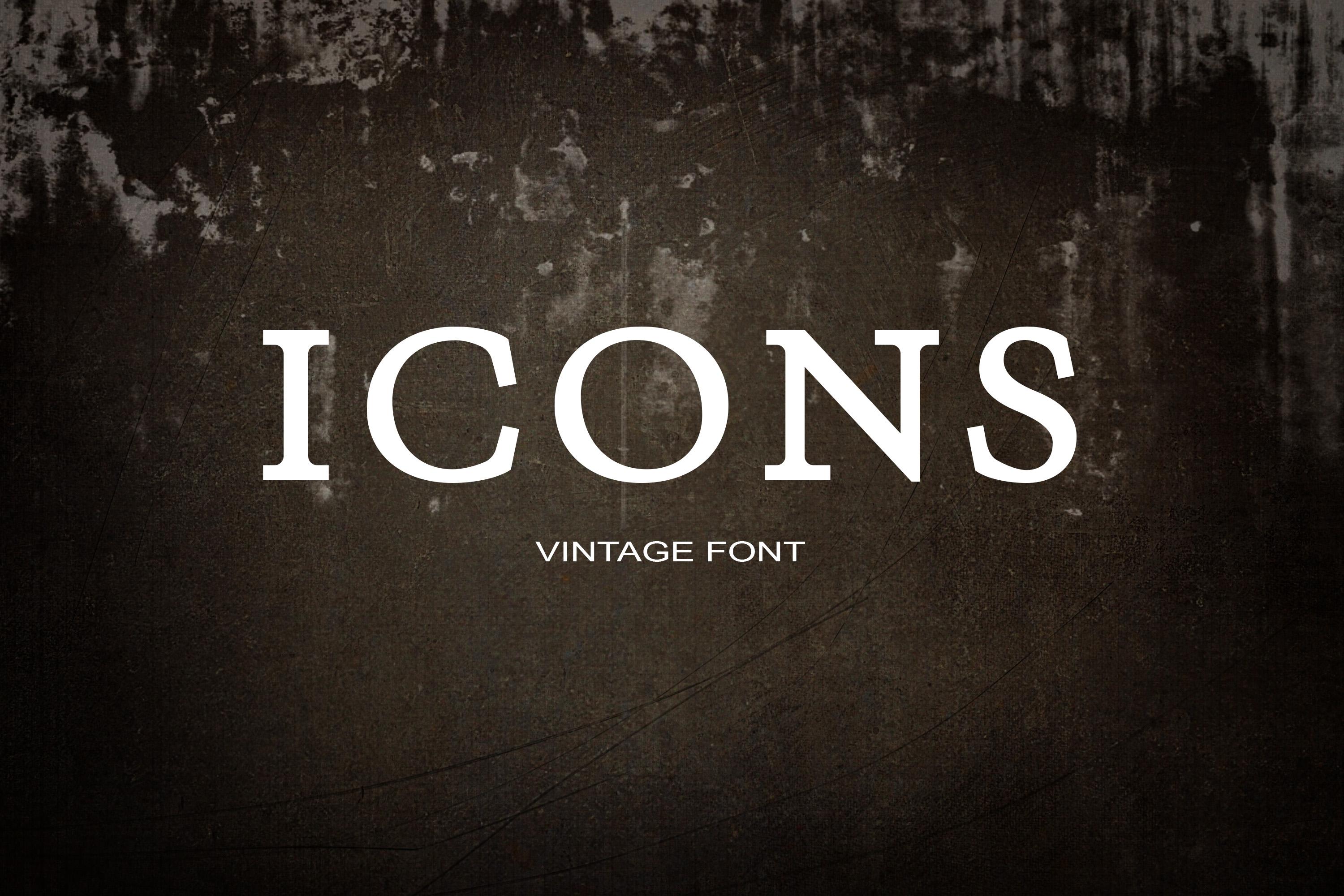 Icons Font