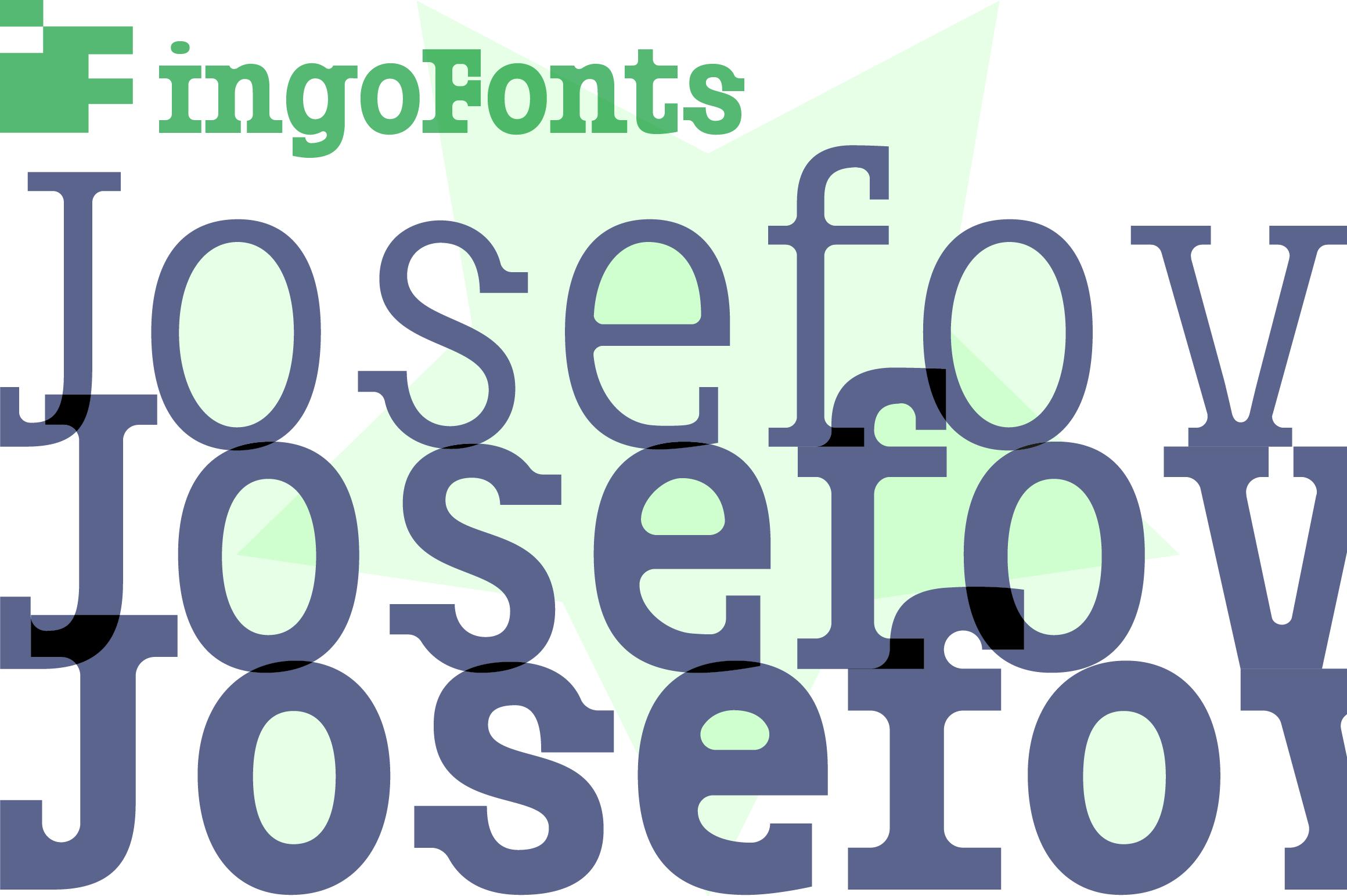Josefov Font