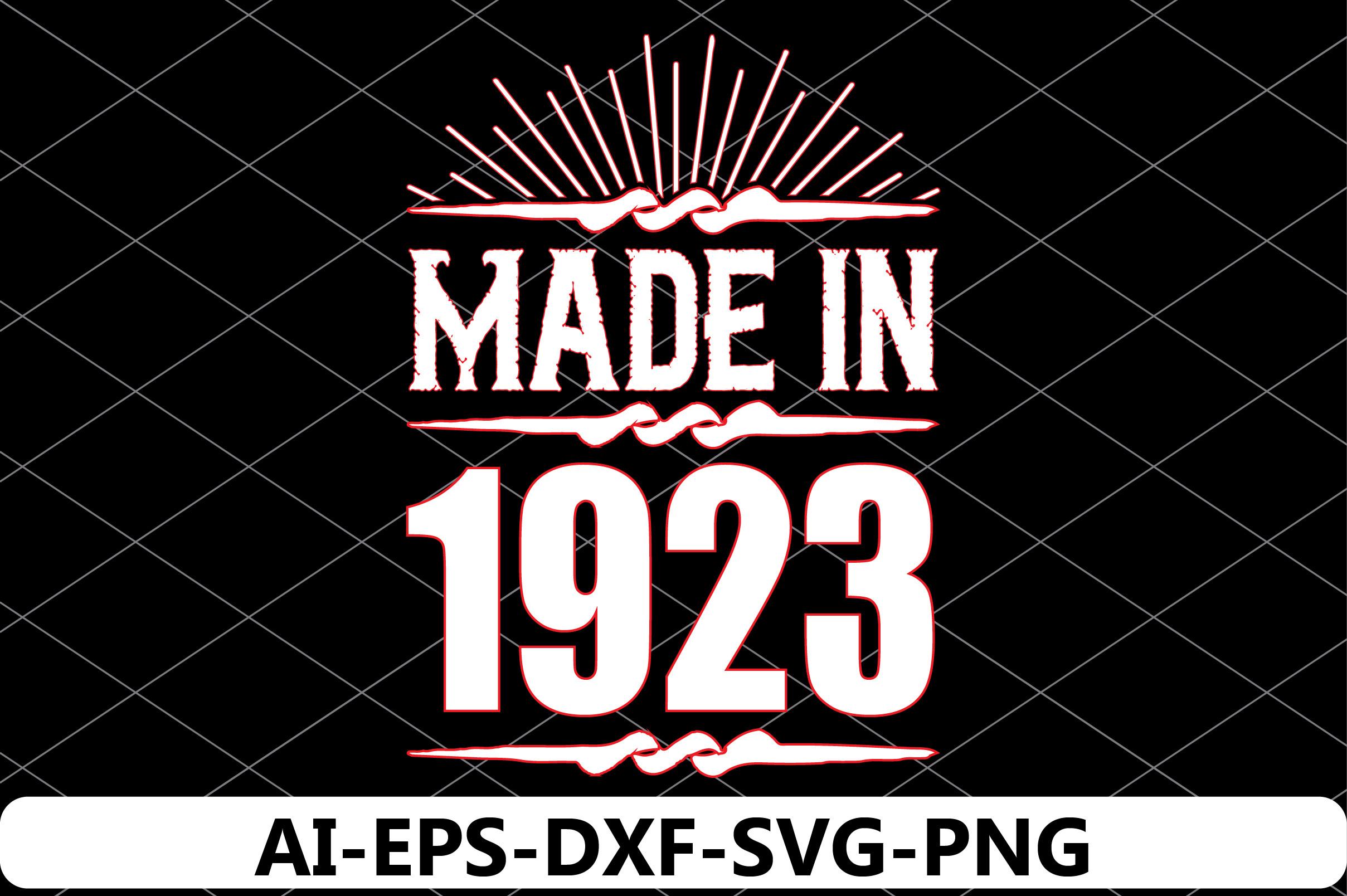 Made in 1923