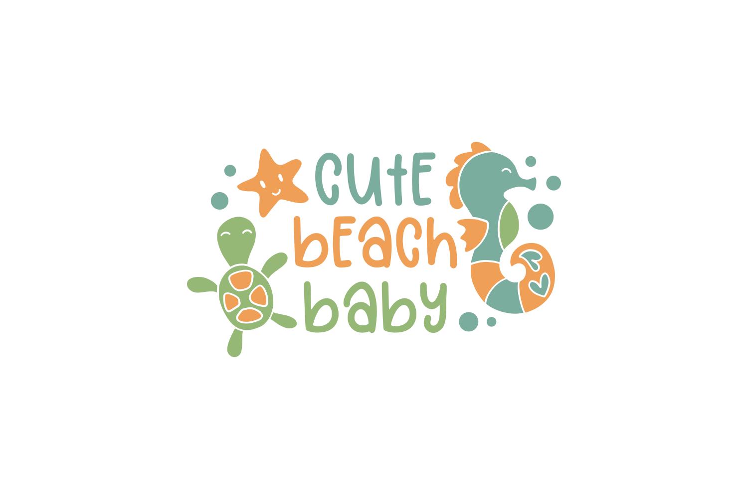 Cute Beach Baby