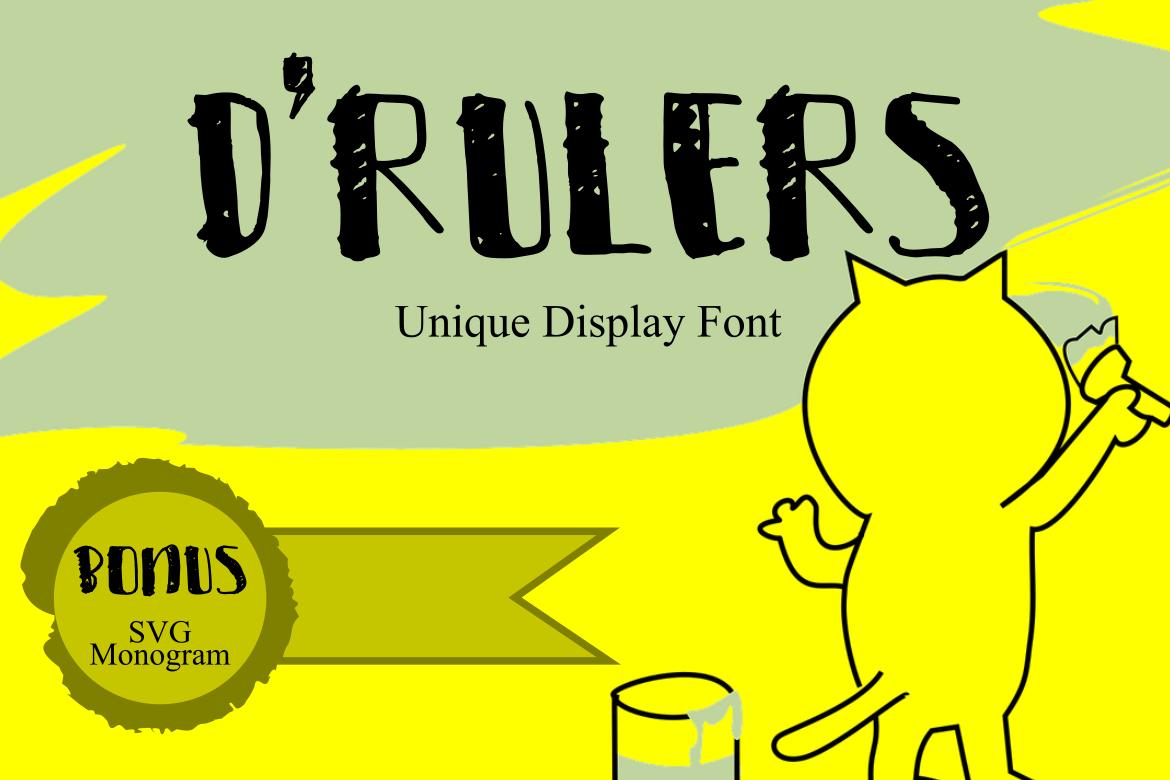 D'Rulers Font