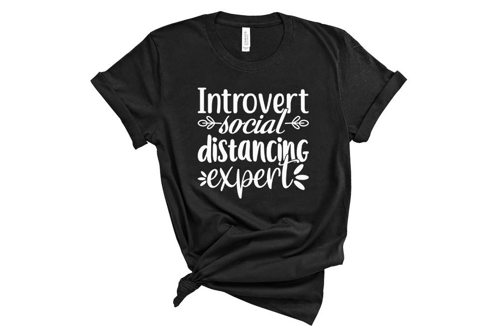 Stay Home Svg Design, Introvert Social