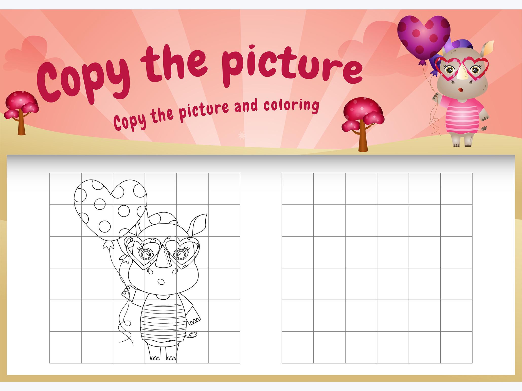 A Rhino Valentine - Copy the Picture