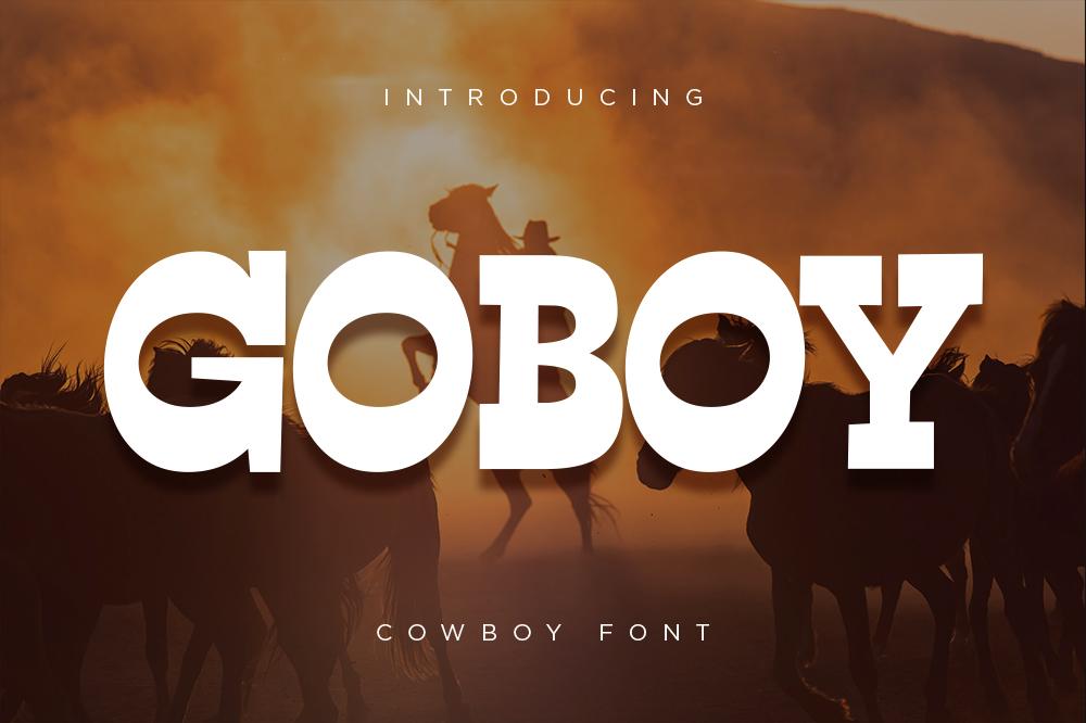 Go Boy Font